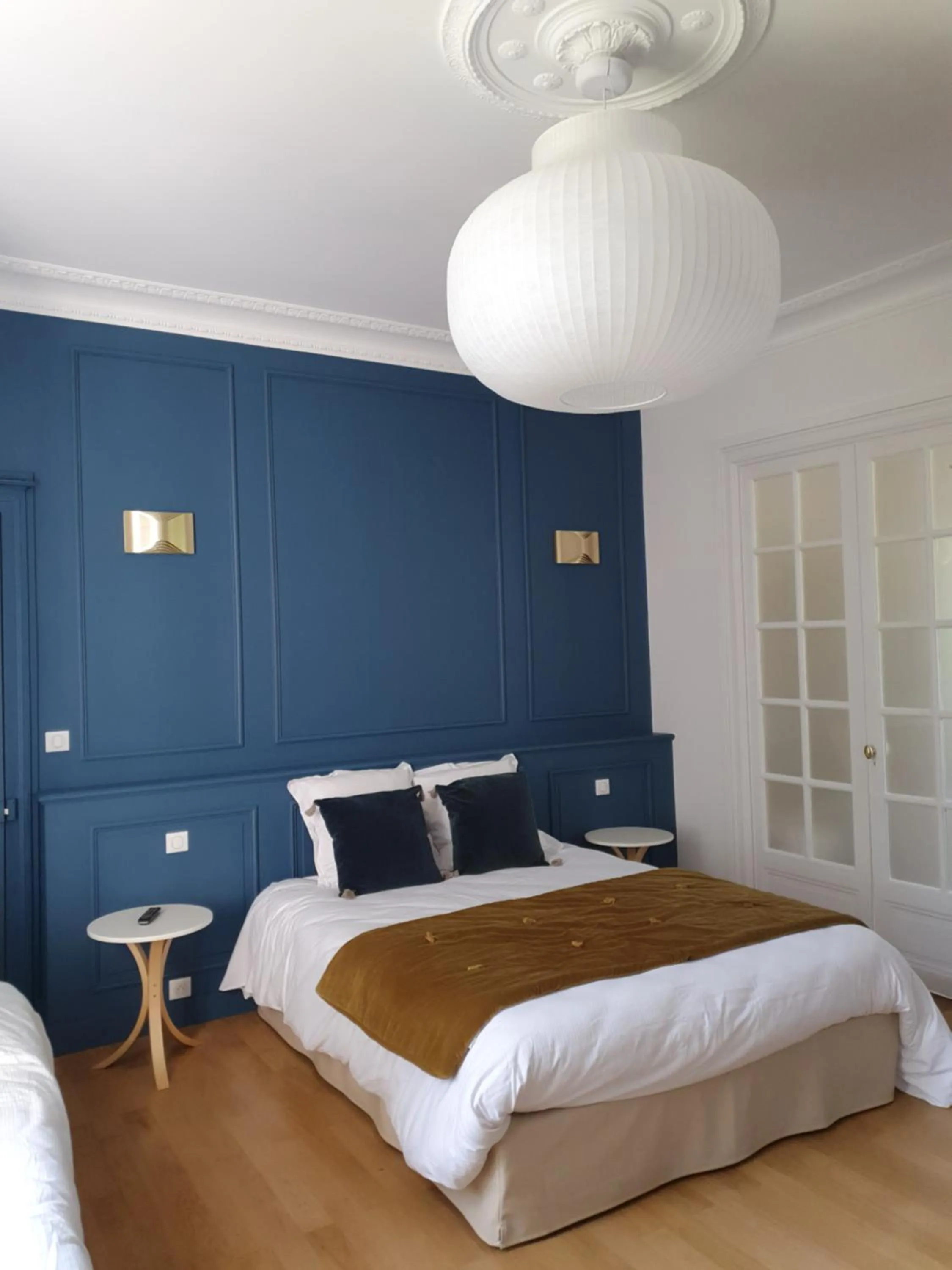 Bedroom, Bed in Château du Bois de La Noe