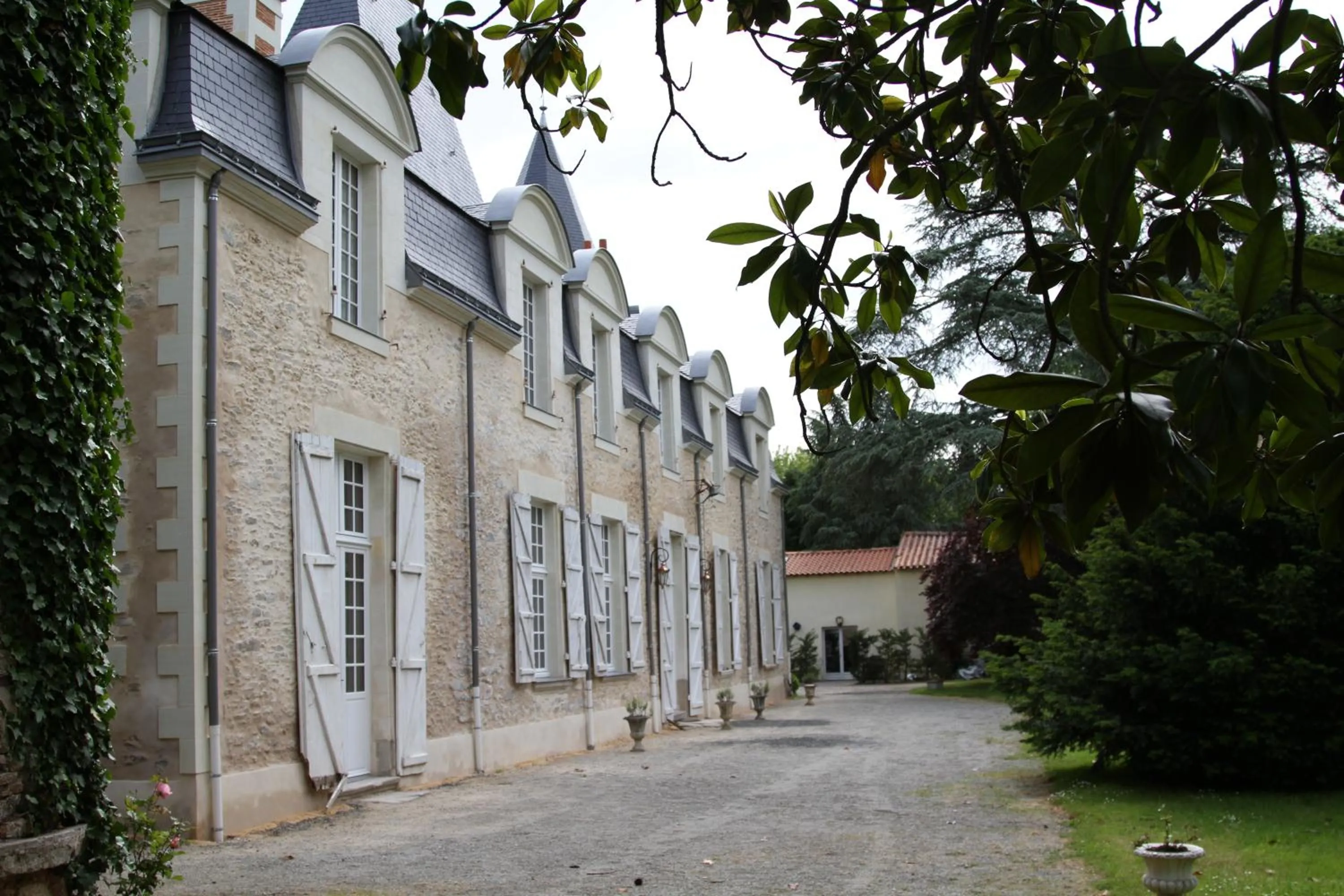 Facade/entrance in Château du Bois de La Noe