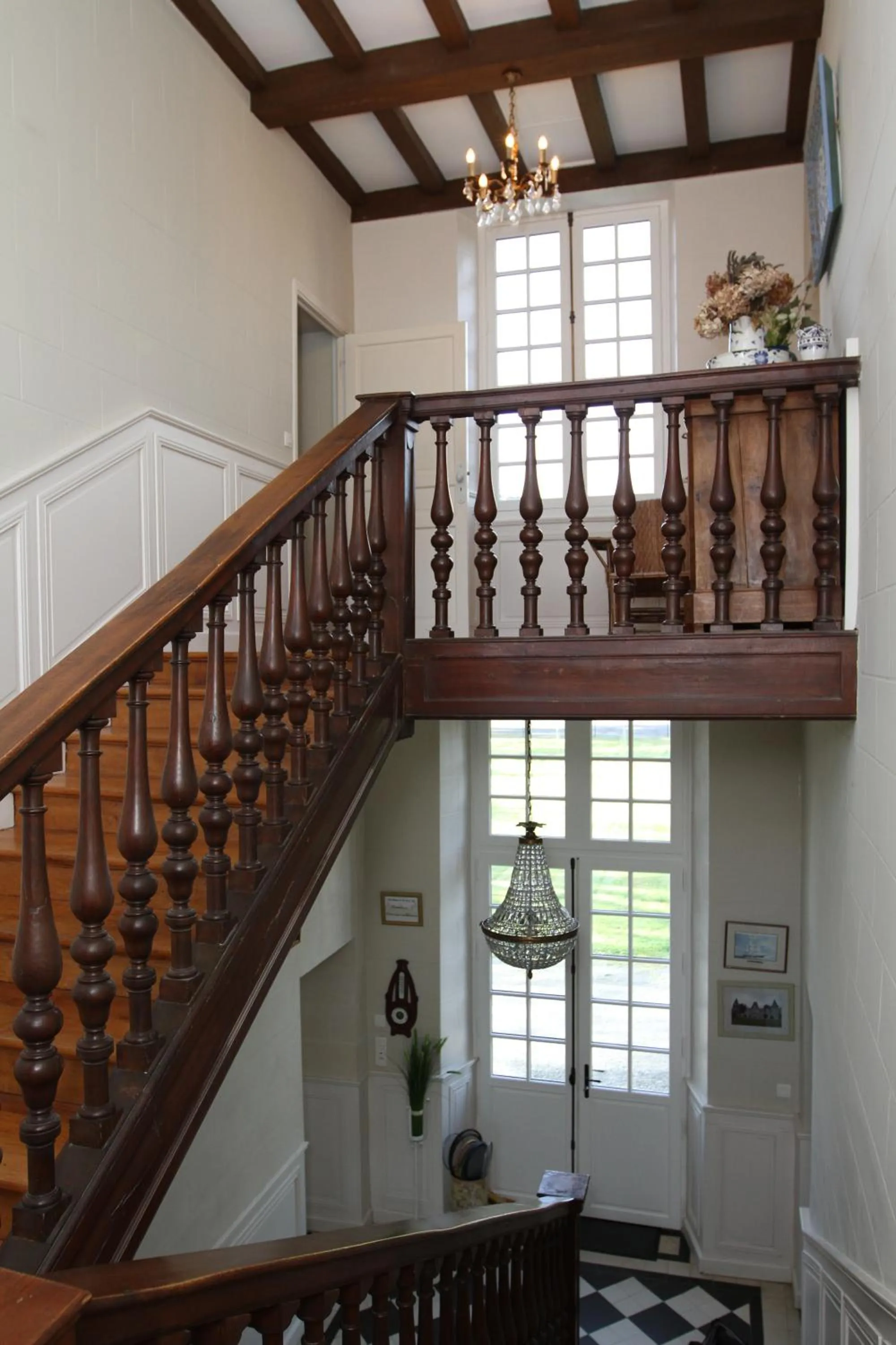 Decorative detail in Château du Bois de La Noe
