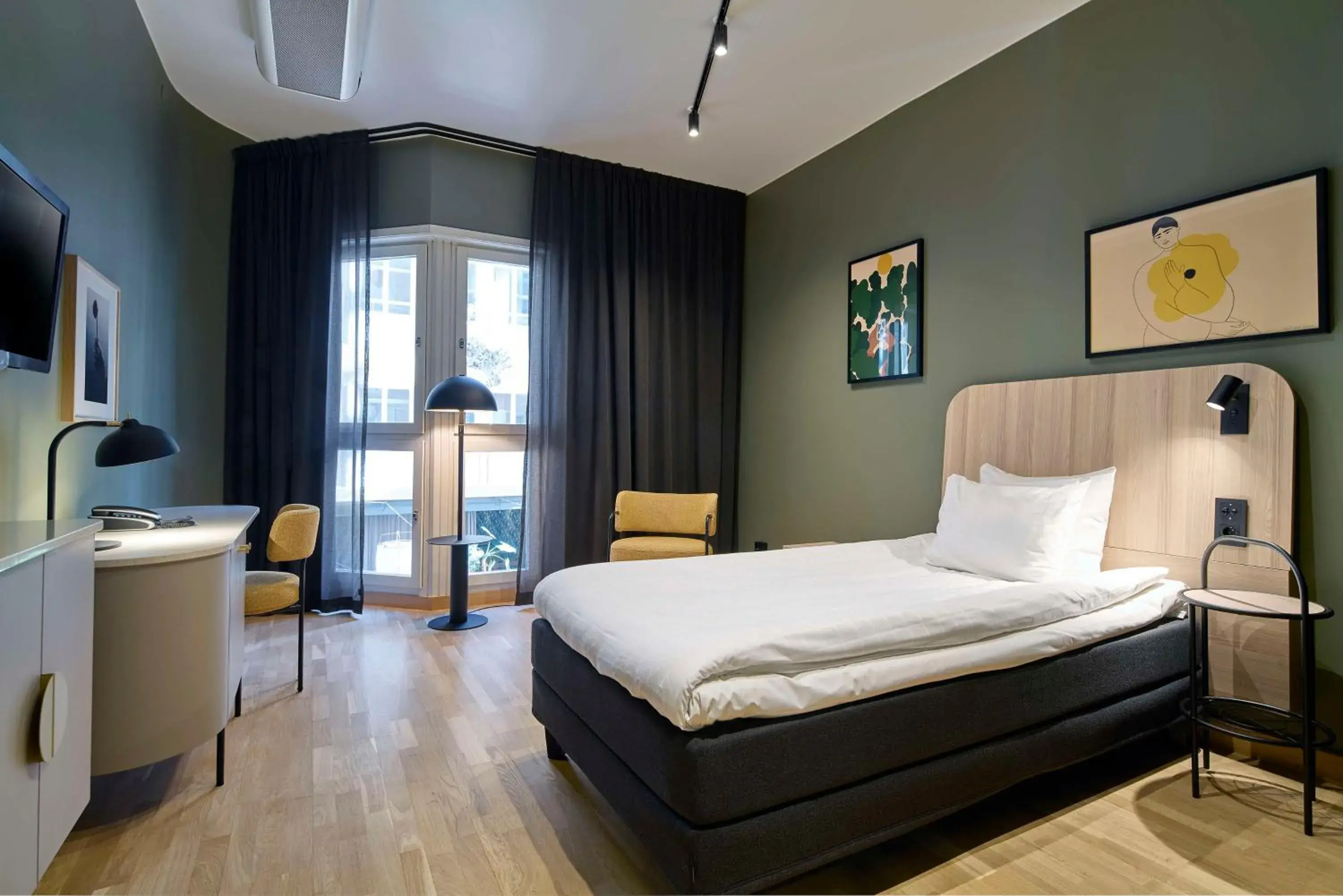 Bedroom, Bed in Scandic Skellefteå Bedroom, Bed in Scandic Skellefteå