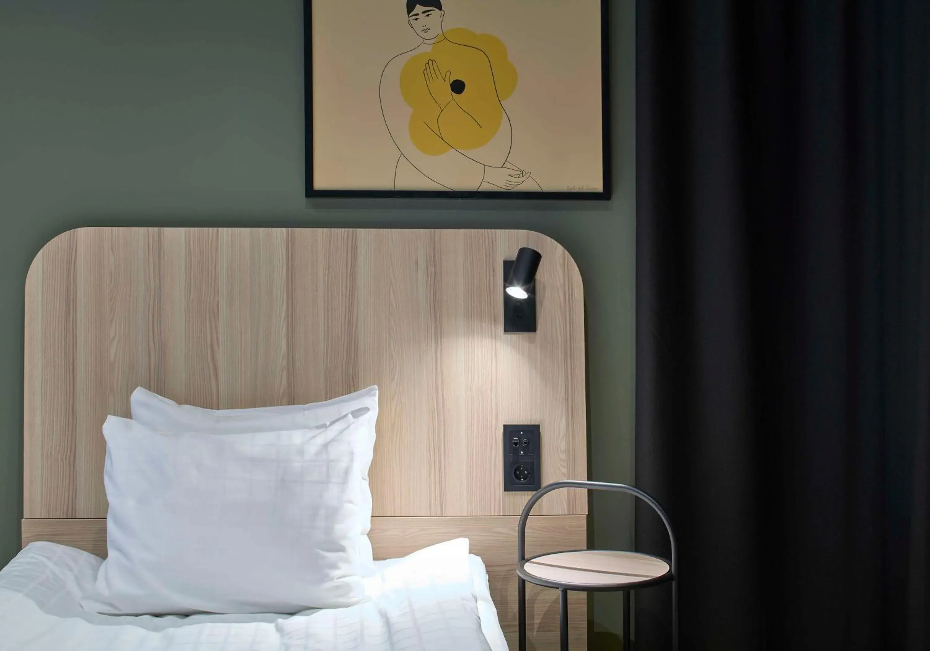 Bedroom, Bed in Scandic Skellefteå Bedroom, Bed in Scandic Skellefteå