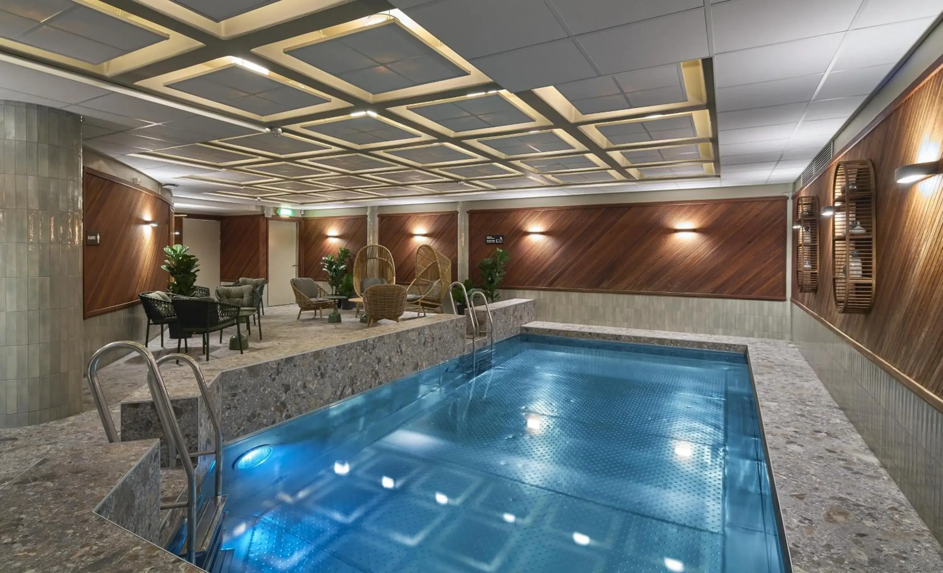 Pool view in Scandic Skellefteå Pool view in Scandic Skellefteå