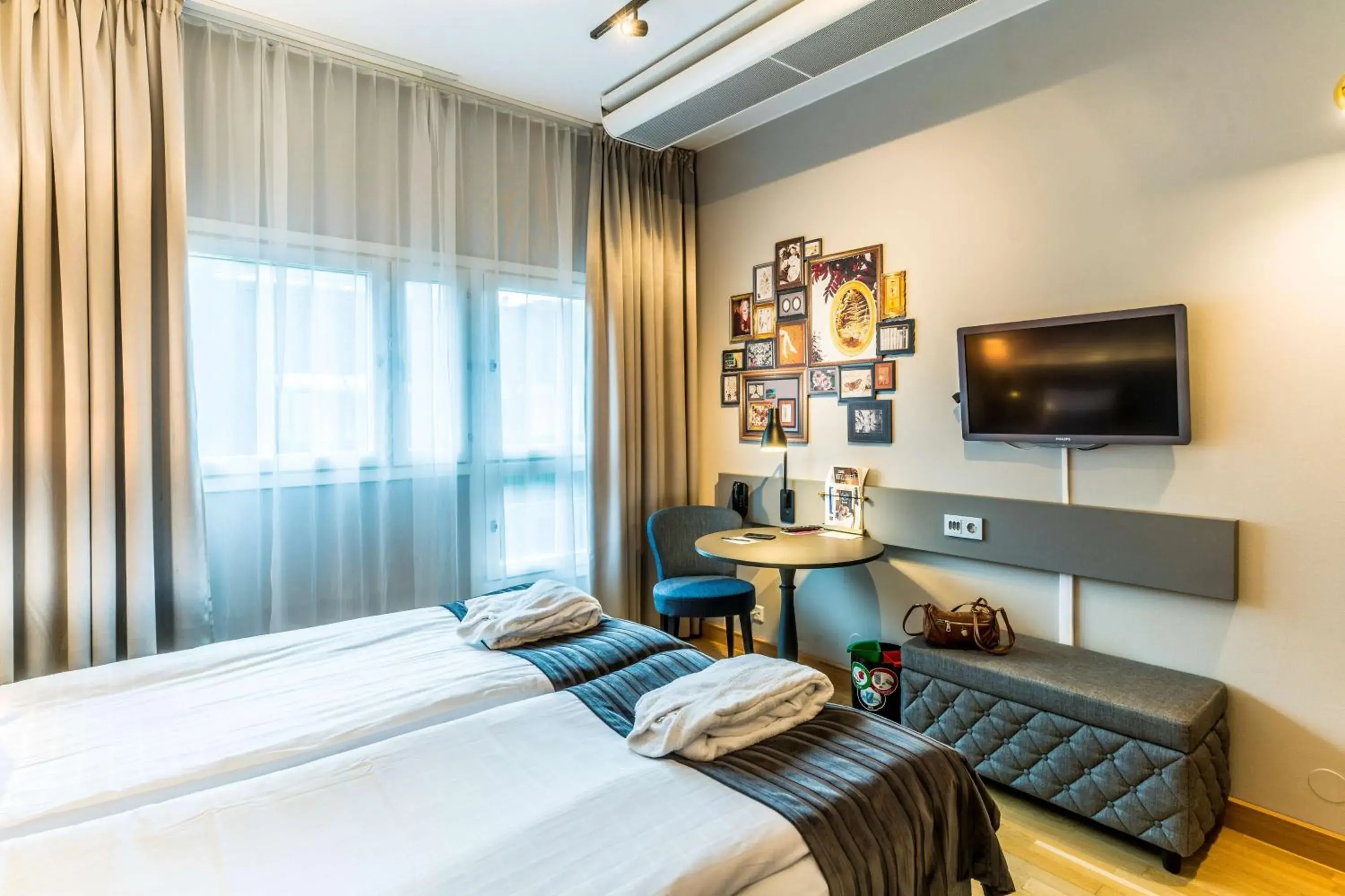 Bedroom, Bed in Scandic Skellefteå Bedroom, Bed in Scandic Skellefteå