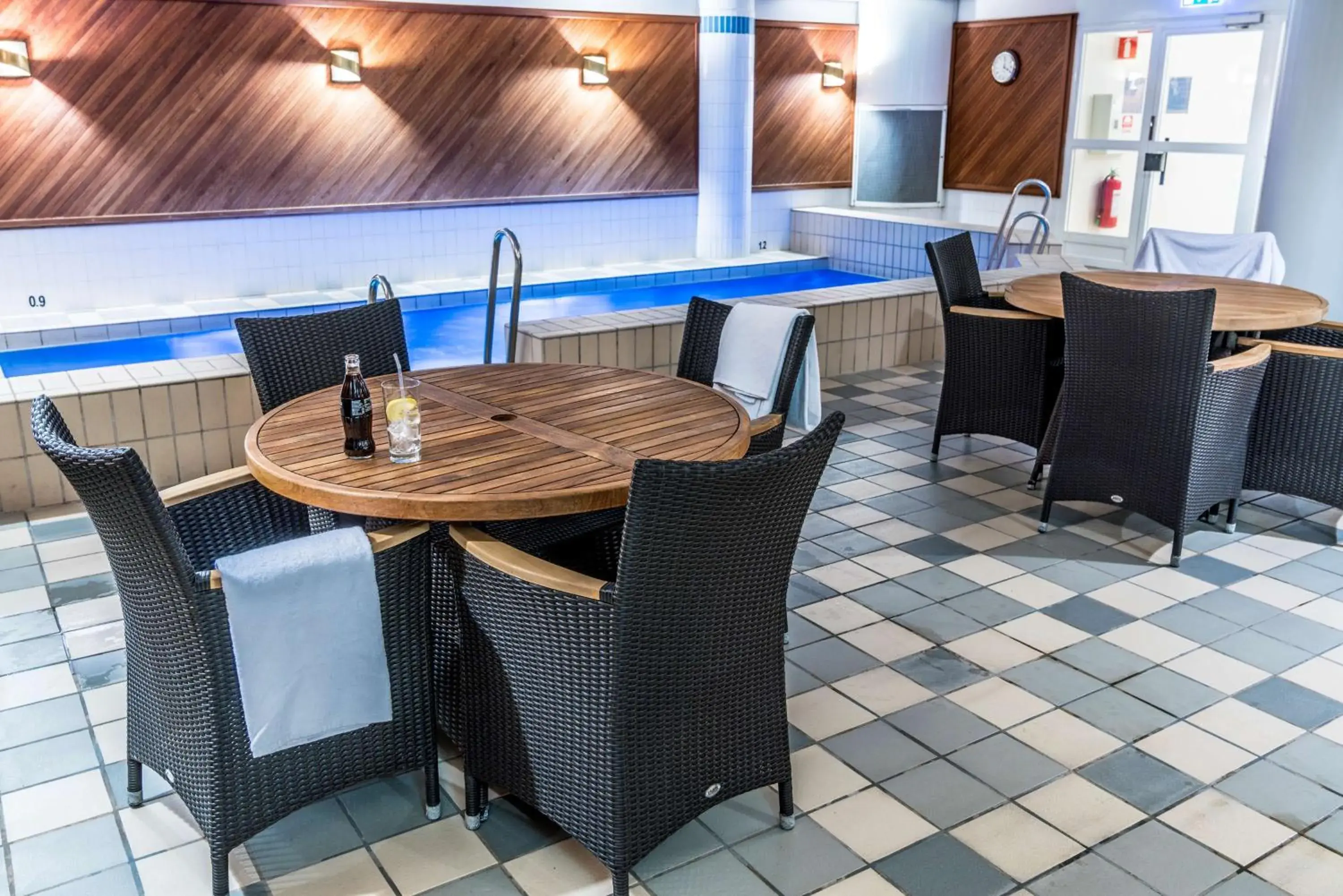 Pool view in Scandic Skellefteå Pool view in Scandic Skellefteå