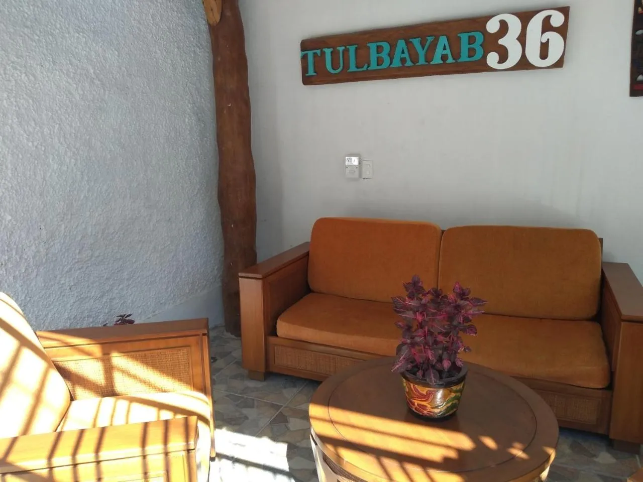 Living room in Estancia Tulbayab 36