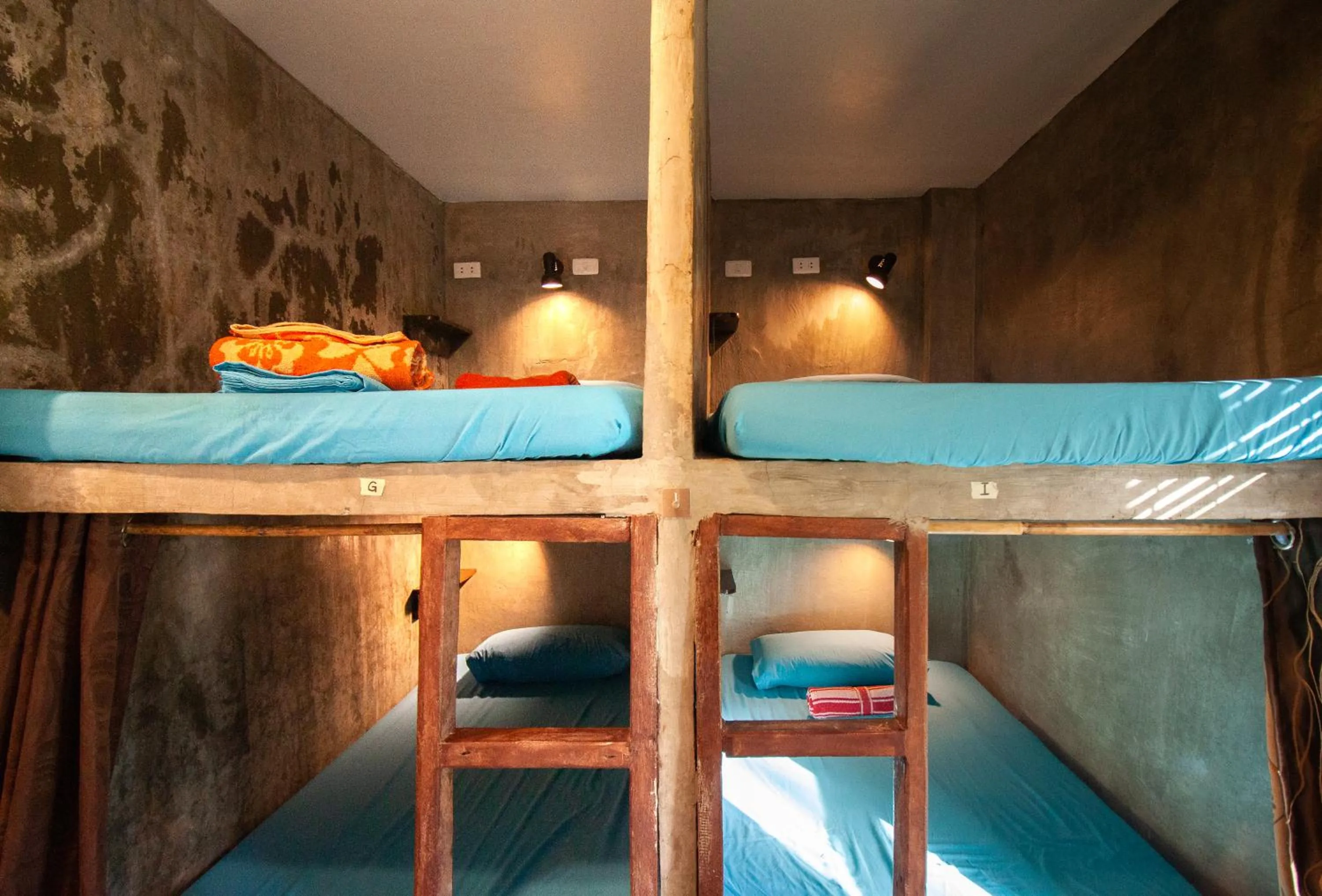 Bed in Sunlit Hostel