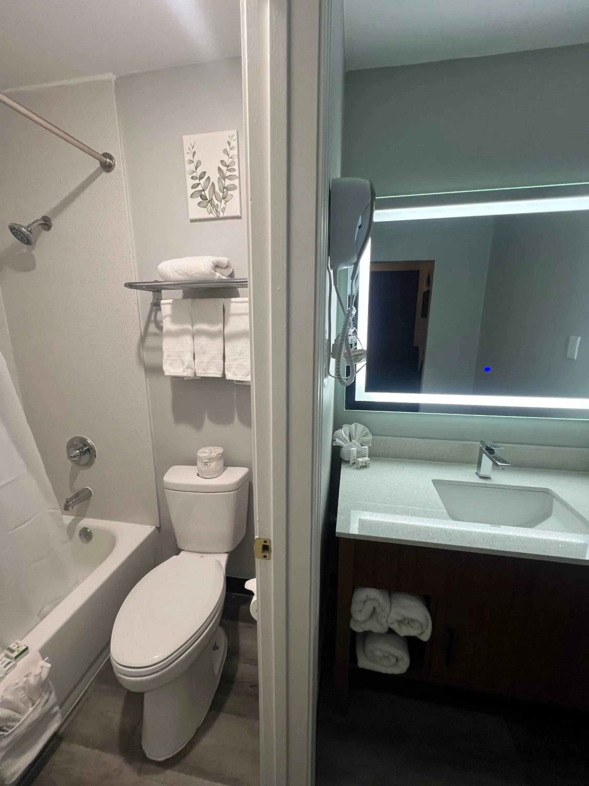 Bathroom in La Quinta Inn by Wyndham Amarillo Mid-City