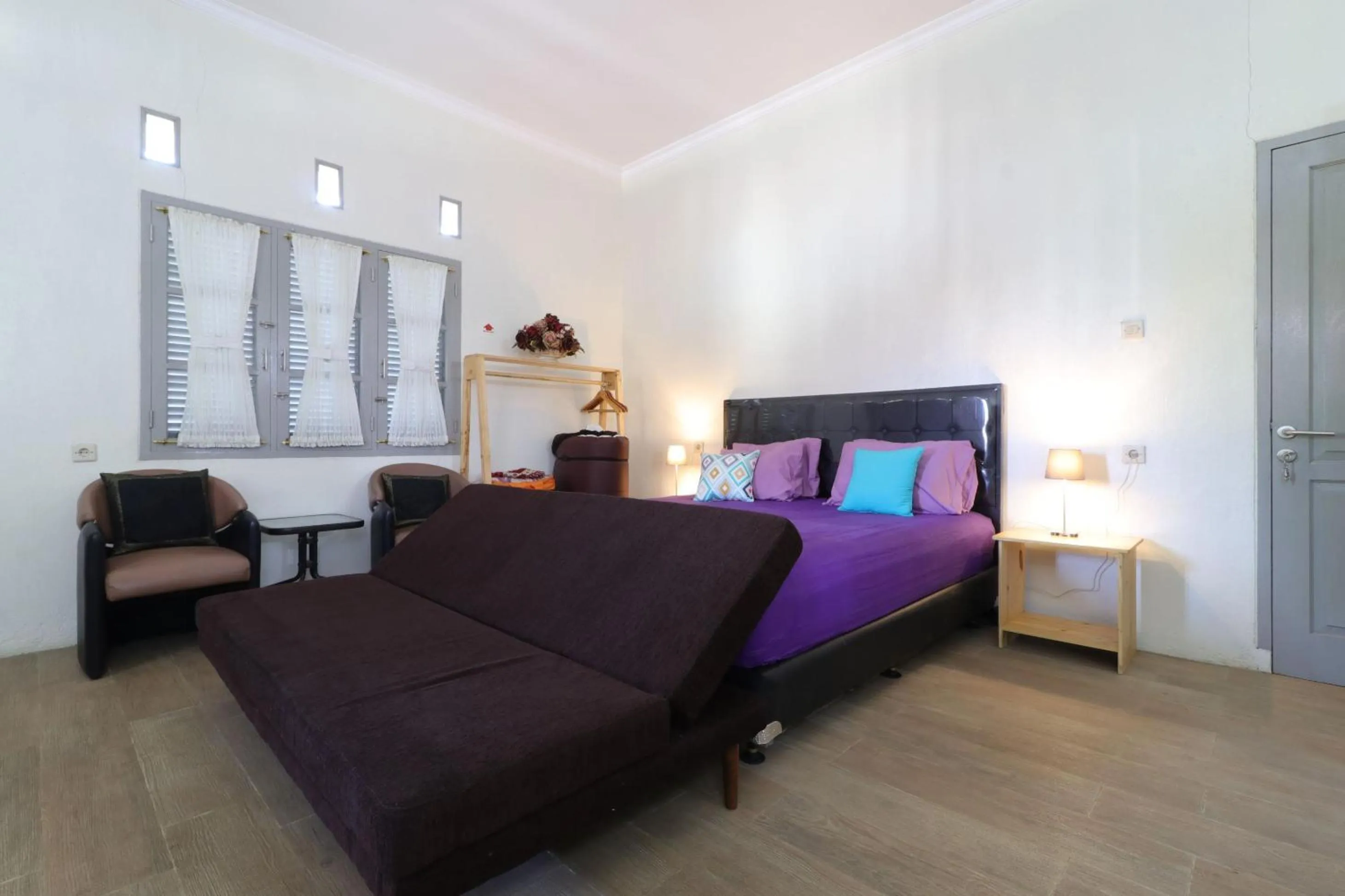 Bed in Lembur Incu Syariah Villa & Resto