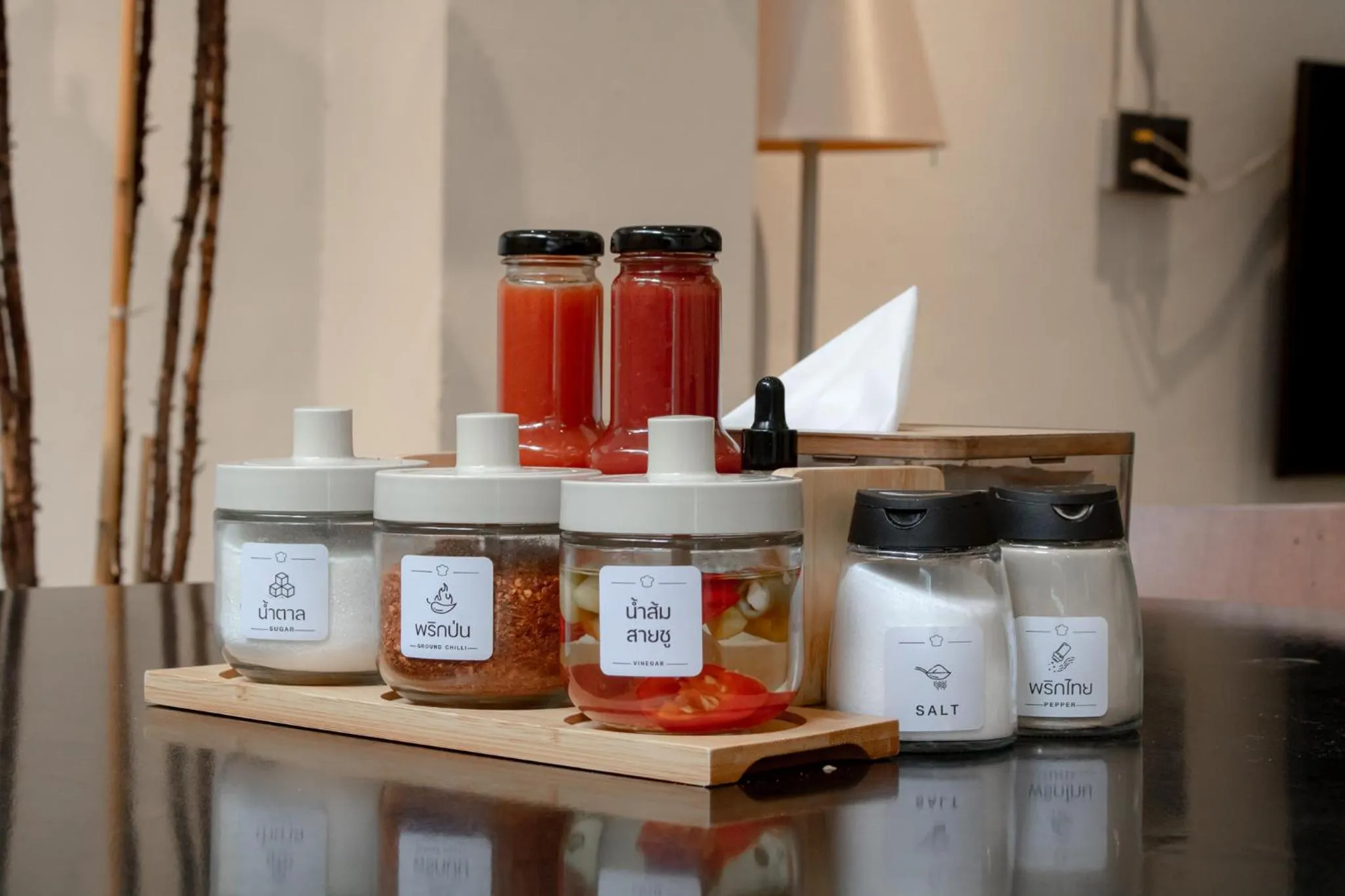 Buffet breakfast in Chocolate box mint