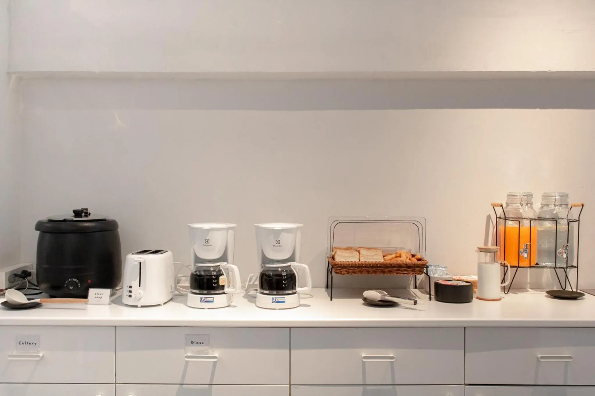 Buffet breakfast in Chocolate box mint