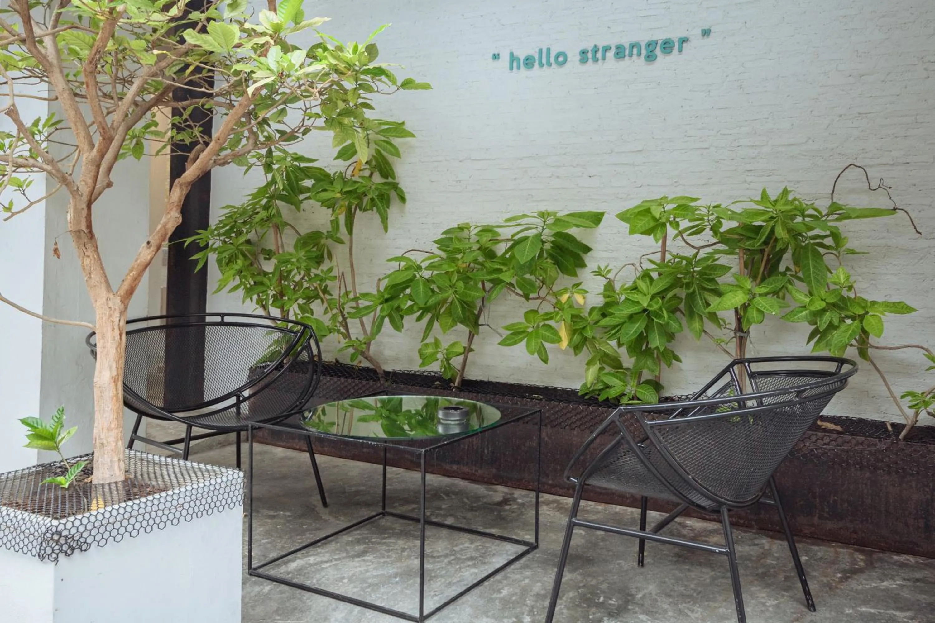 Property building in Chocolate box mint