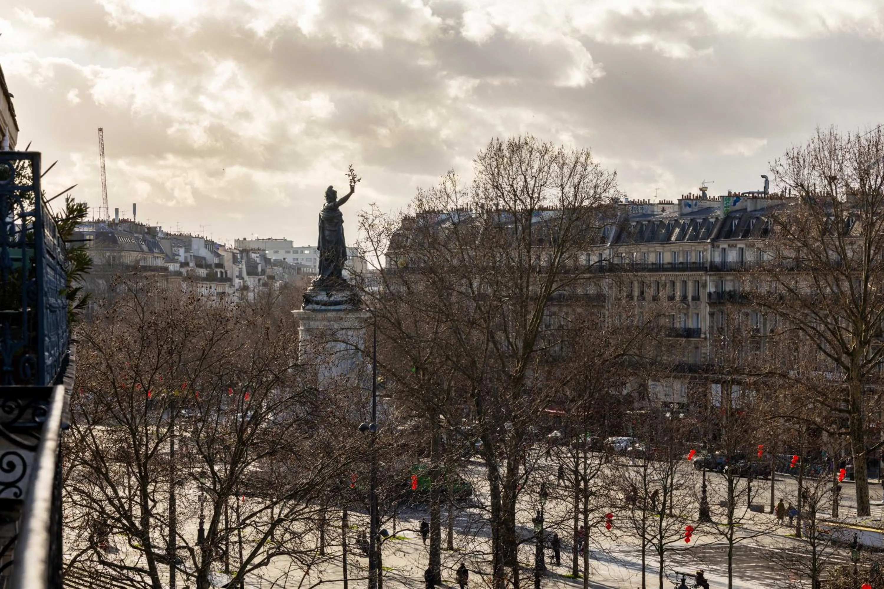 City view in Korner République