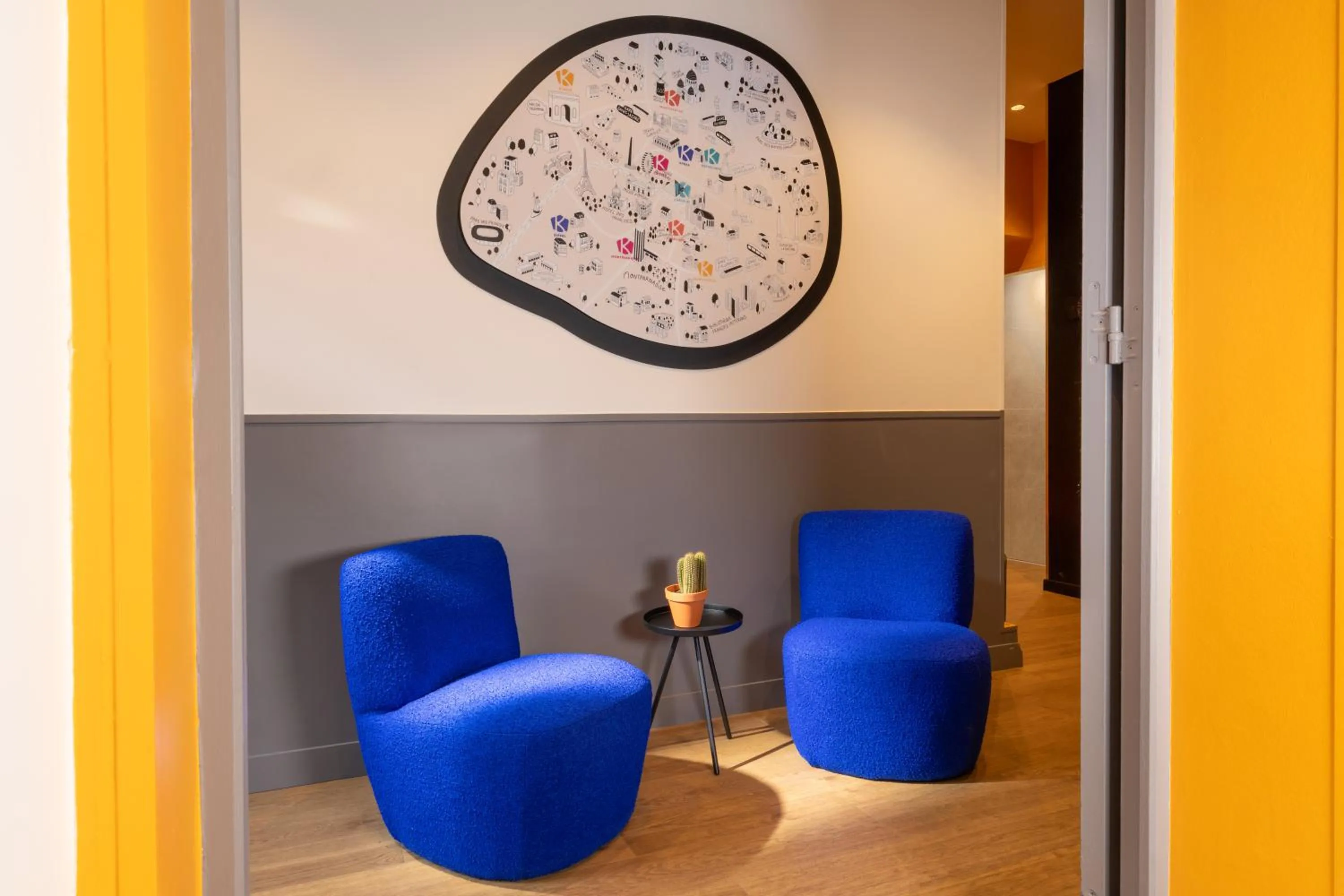 Lobby or reception in Korner République
