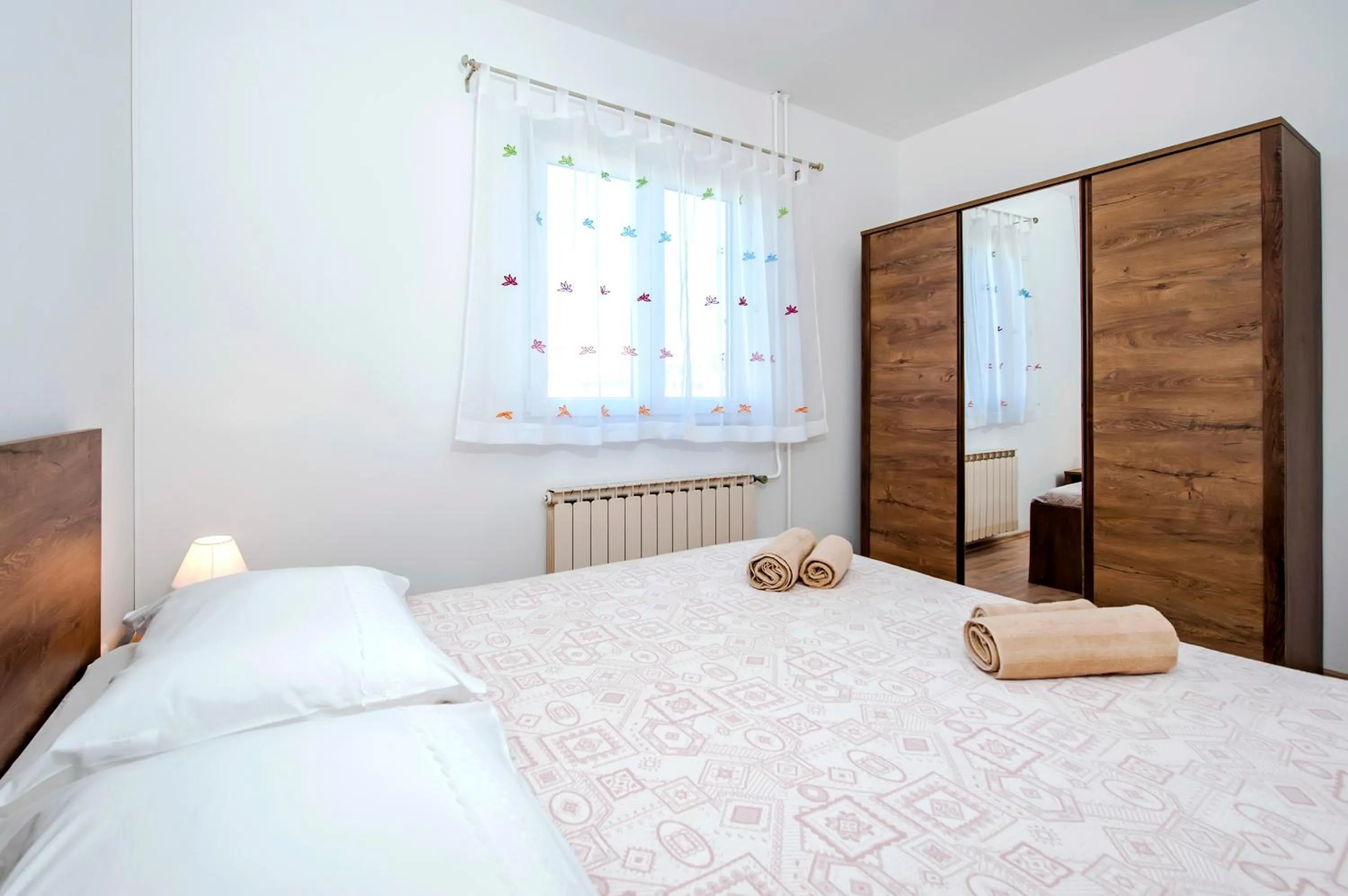 Bed in Apartment Ivo