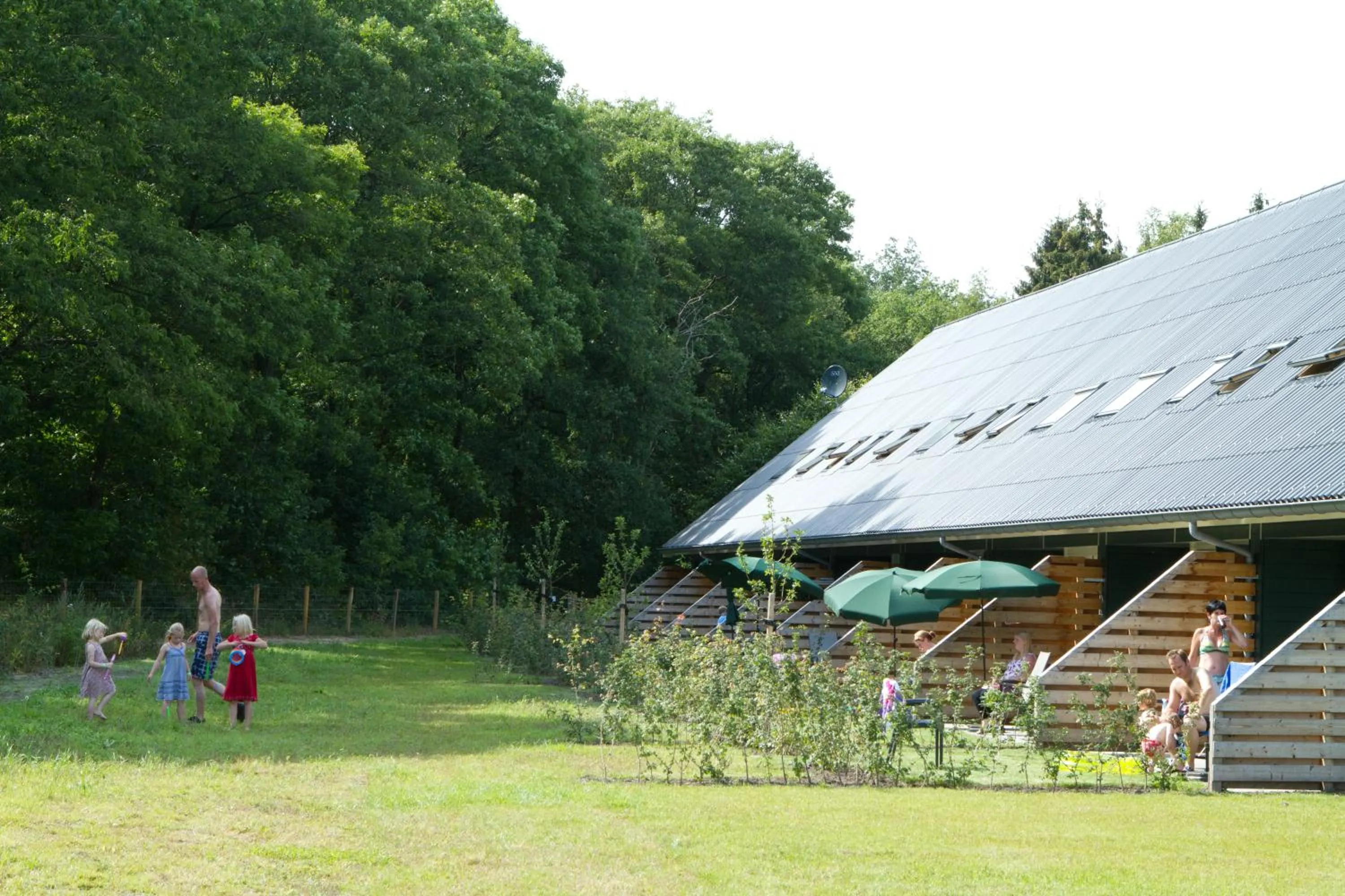 Facade/entrance in Horsetellerie Rheezerveen