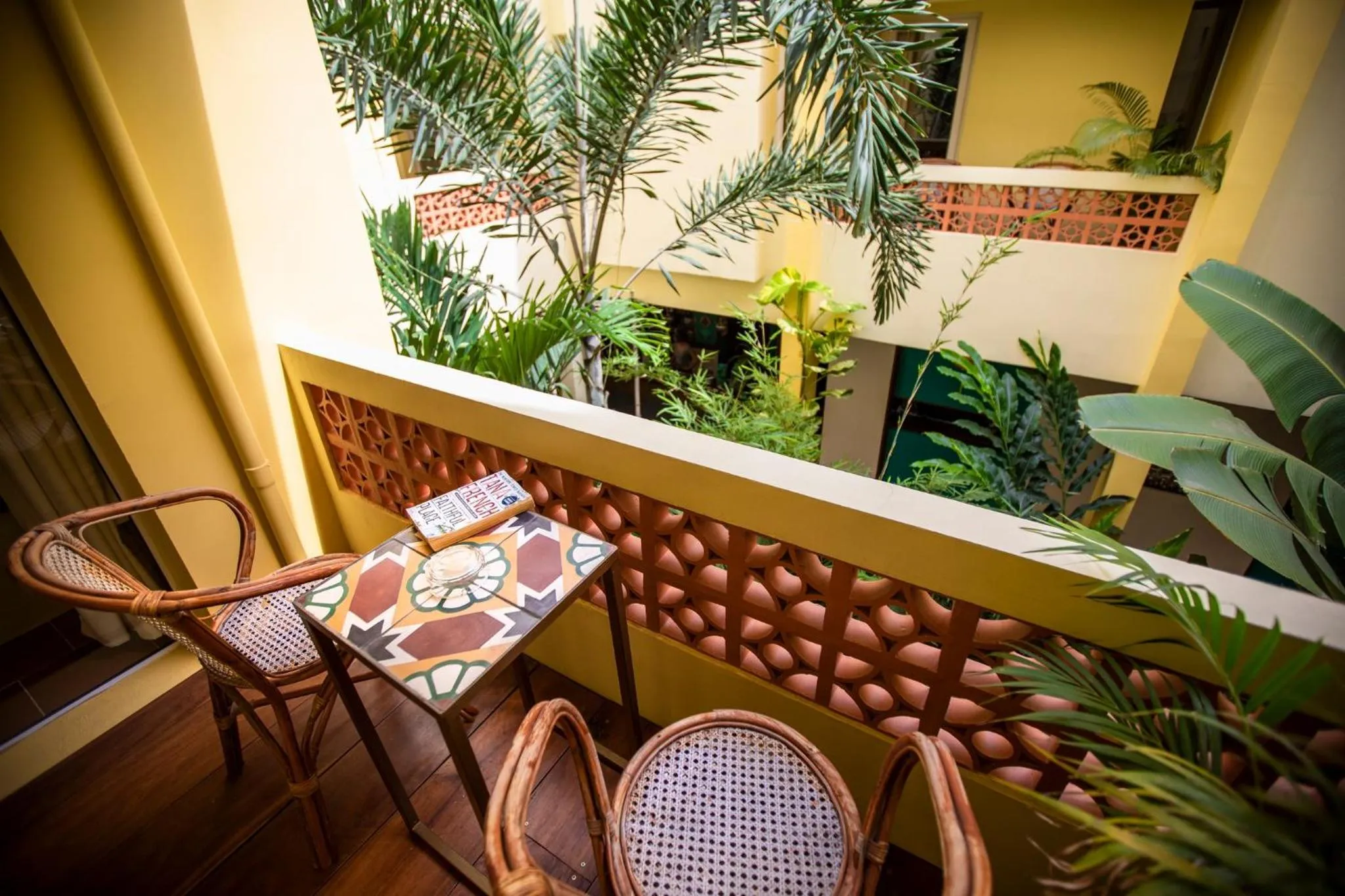 Balcony/Terrace in Hotel Old Cinema