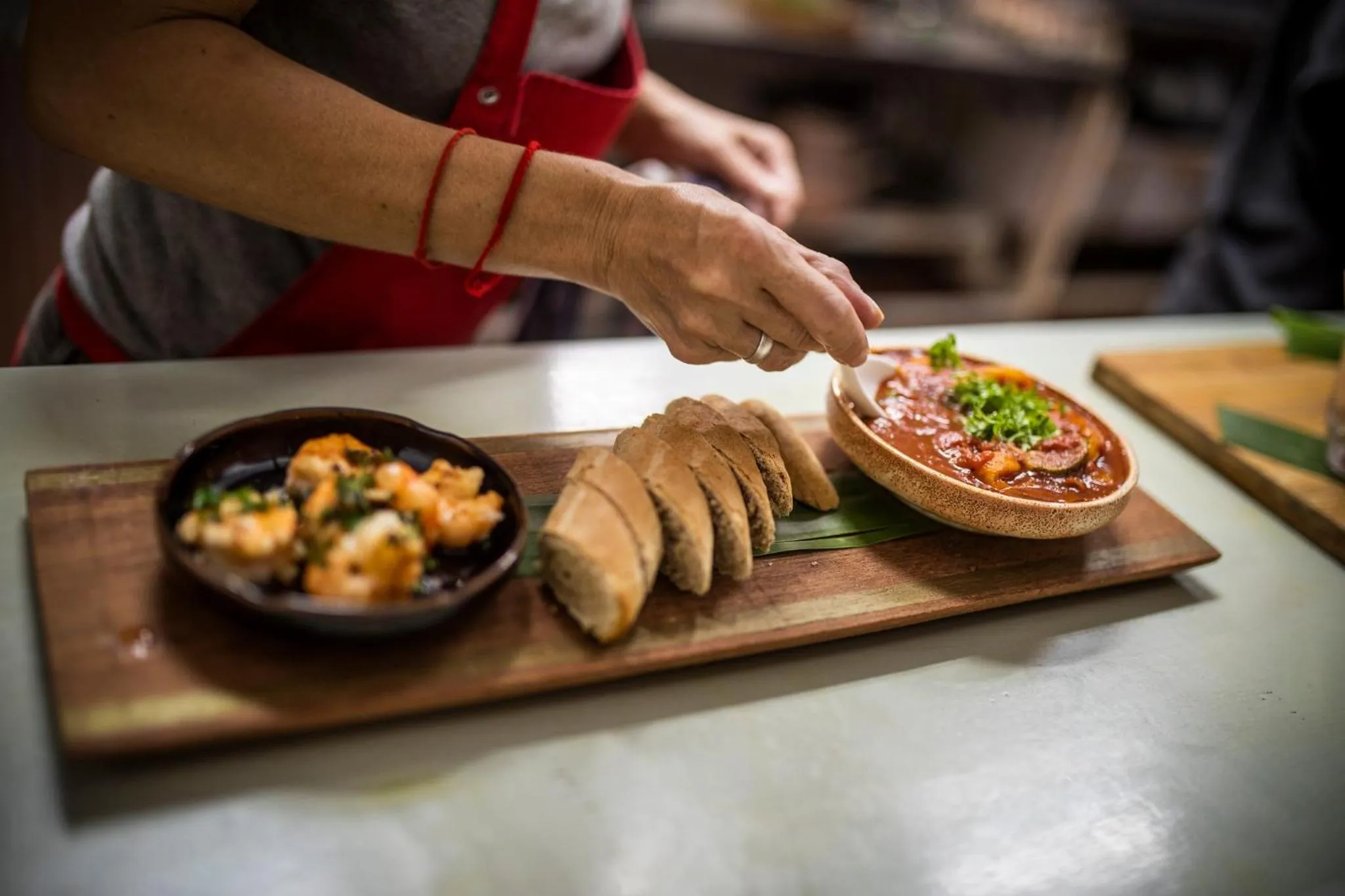 Food in Hotel Old Cinema