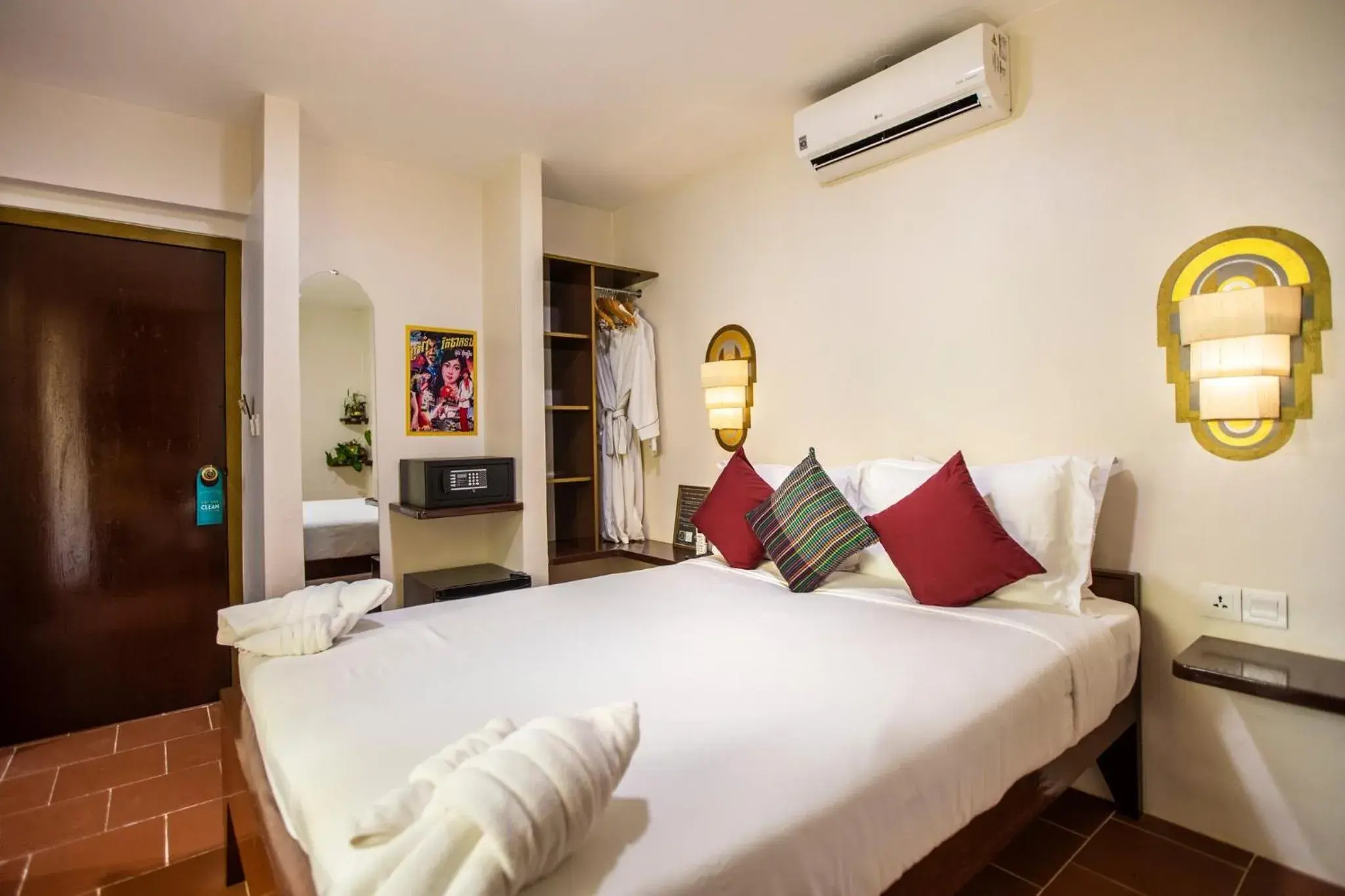 Bed in Hotel Old Cinema Bed in Hotel Old Cinema