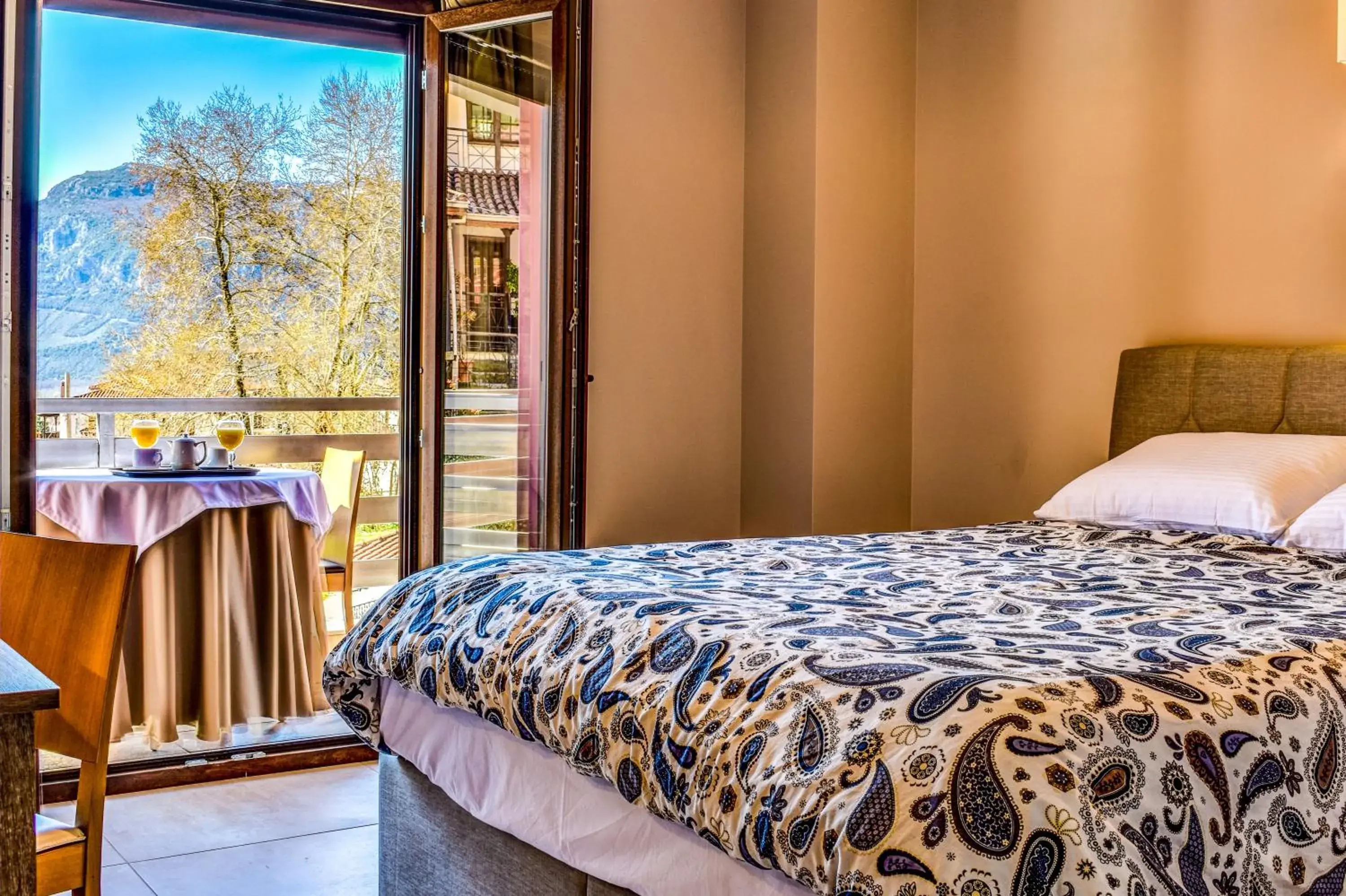 Deluxe Double Room with Balcony in Elia Deluxe Accommodation Deluxe Double Room with Balcony in Elia Deluxe Accommodation
