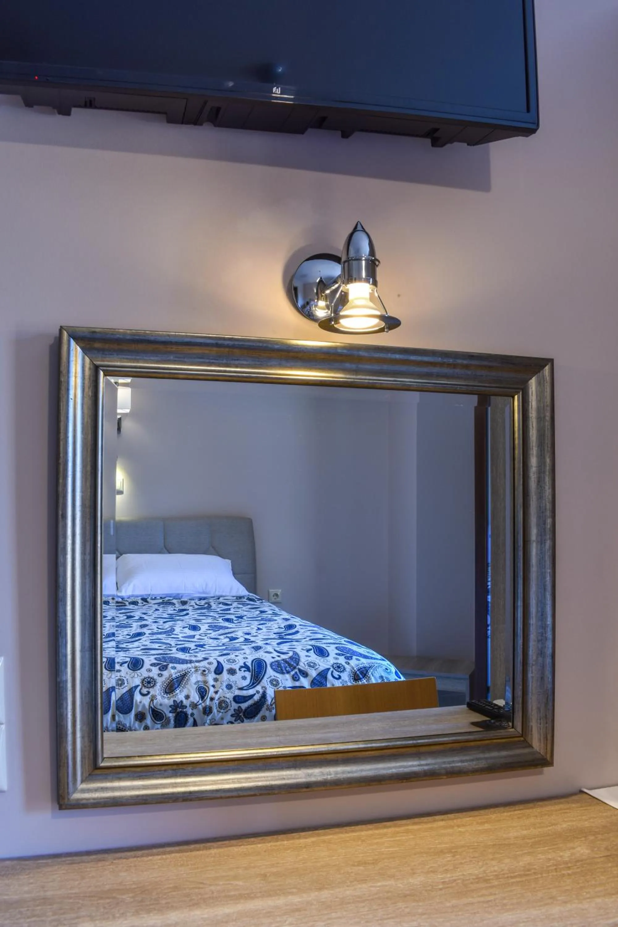 Bed in Elia Deluxe Accommodation