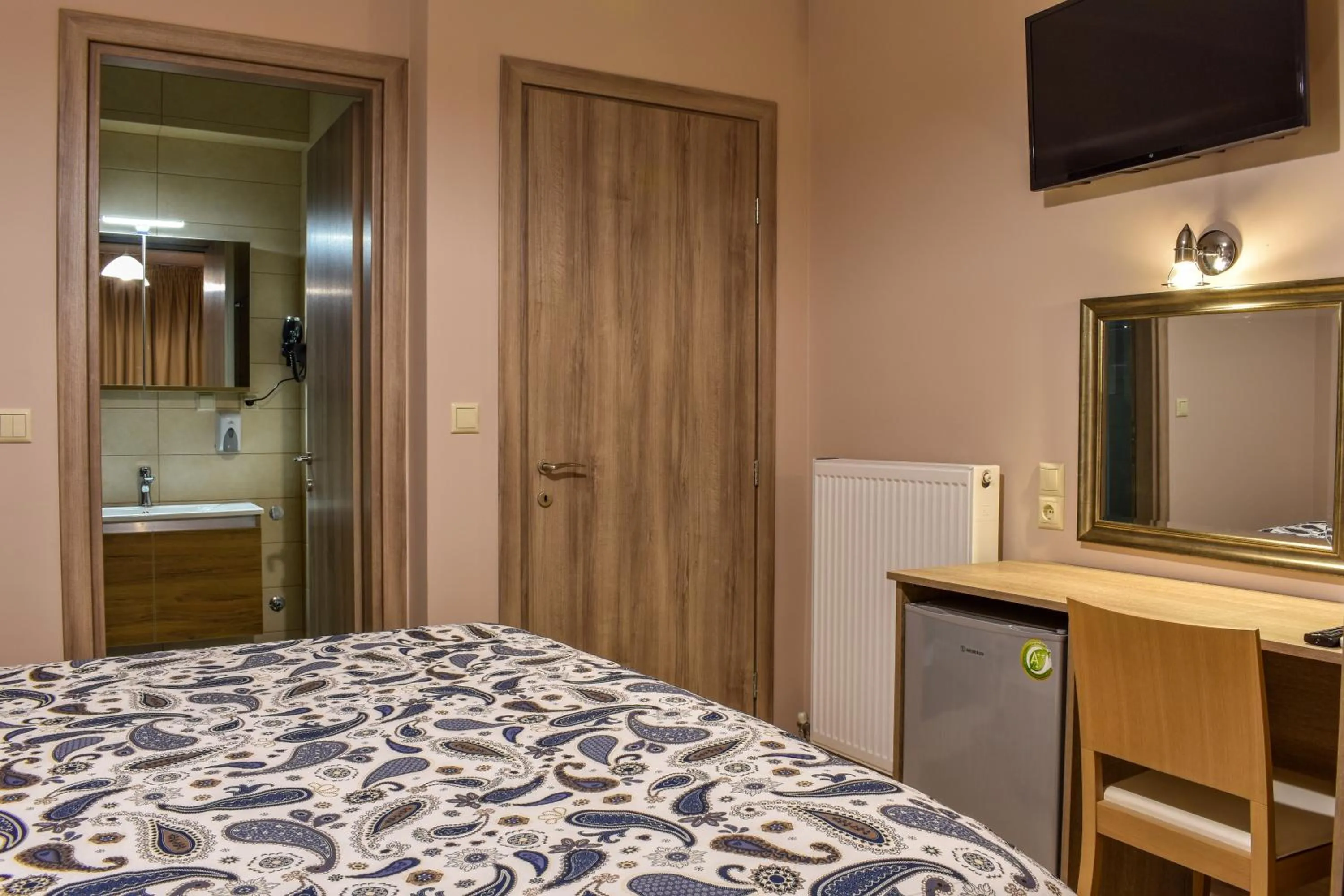 Bed in Elia Deluxe Accommodation