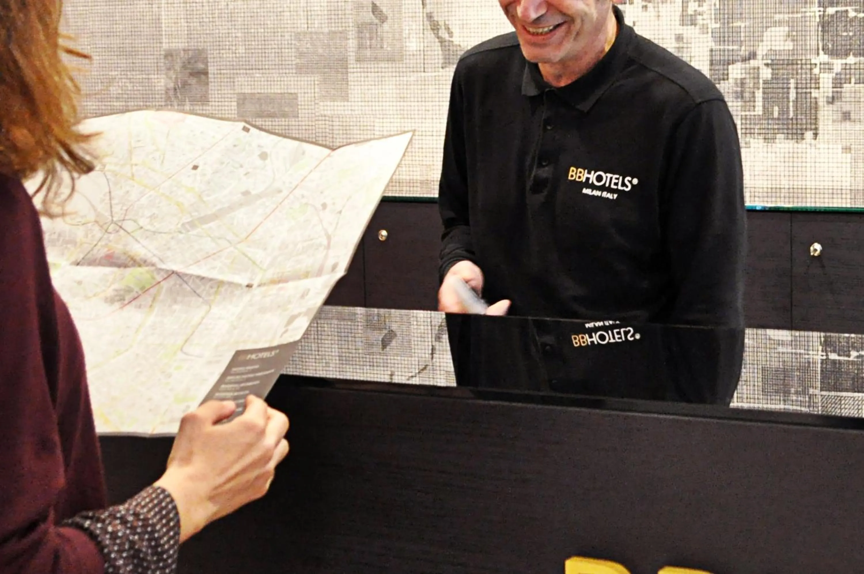 Lobby or reception in BB Hotels Aparthotel Bocconi