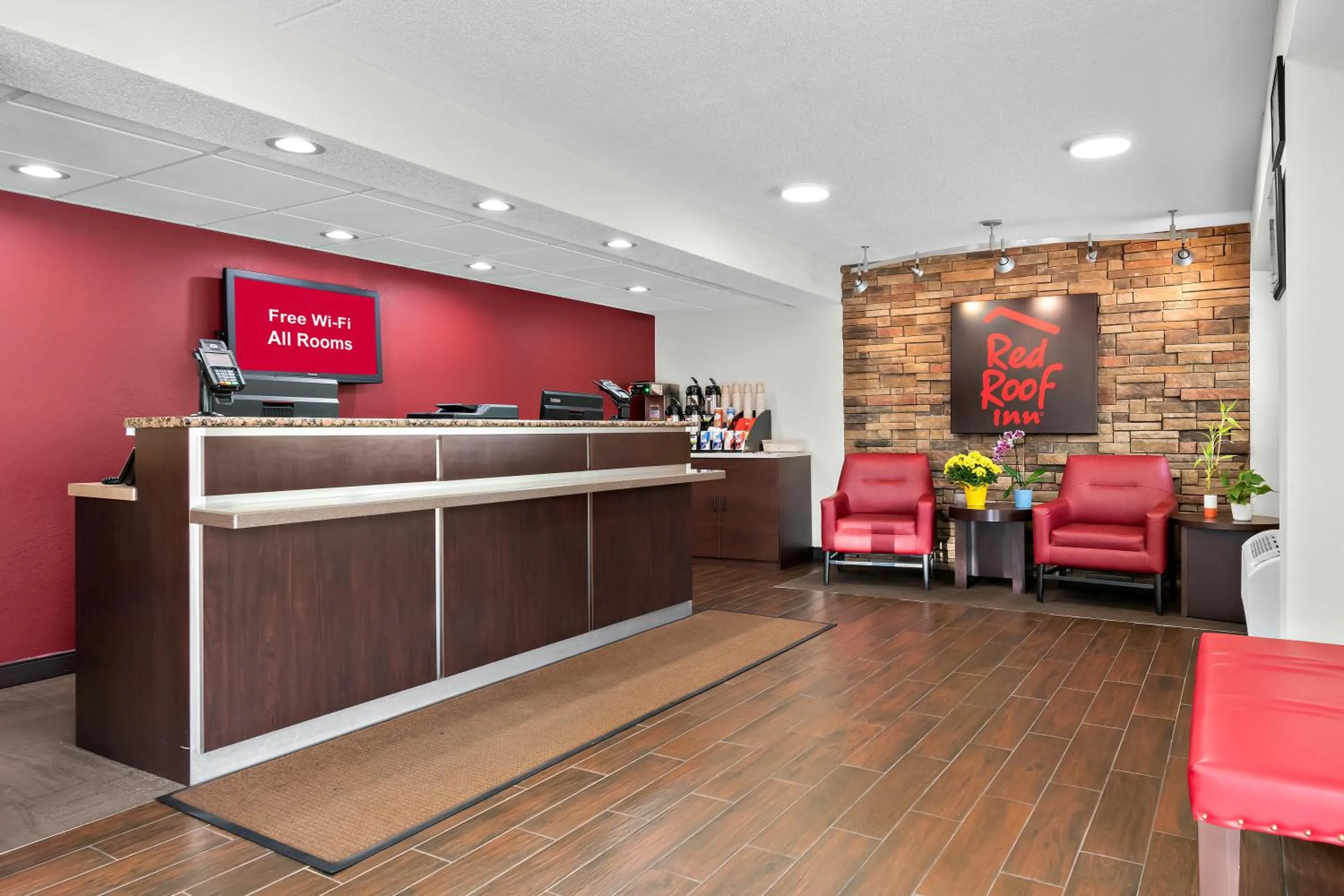 Lobby or reception in Red Roof Inn Harrisburg North