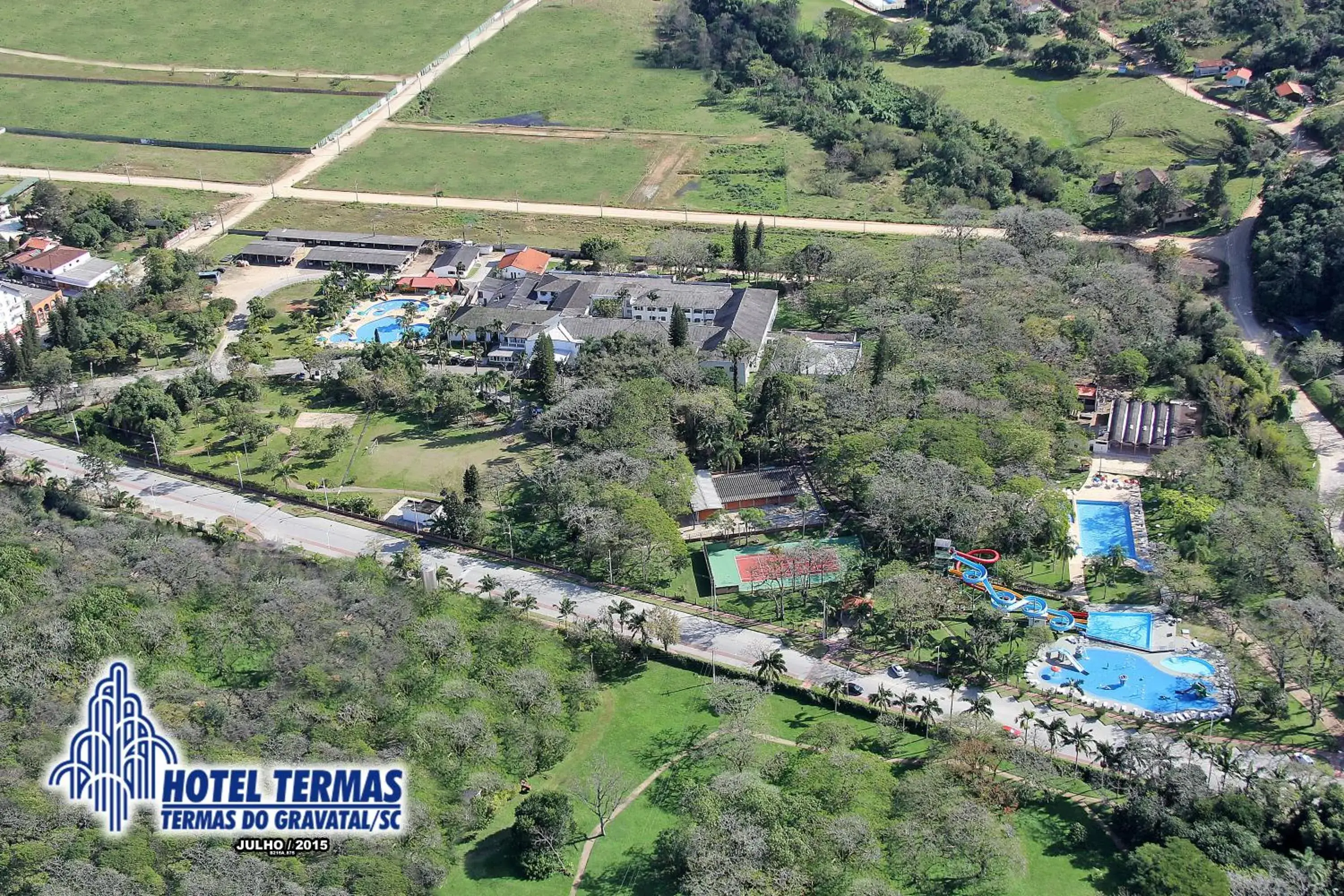 Bird's eye view in Hotel Termas Gravatal Bird's eye view in Hotel Termas Gravatal