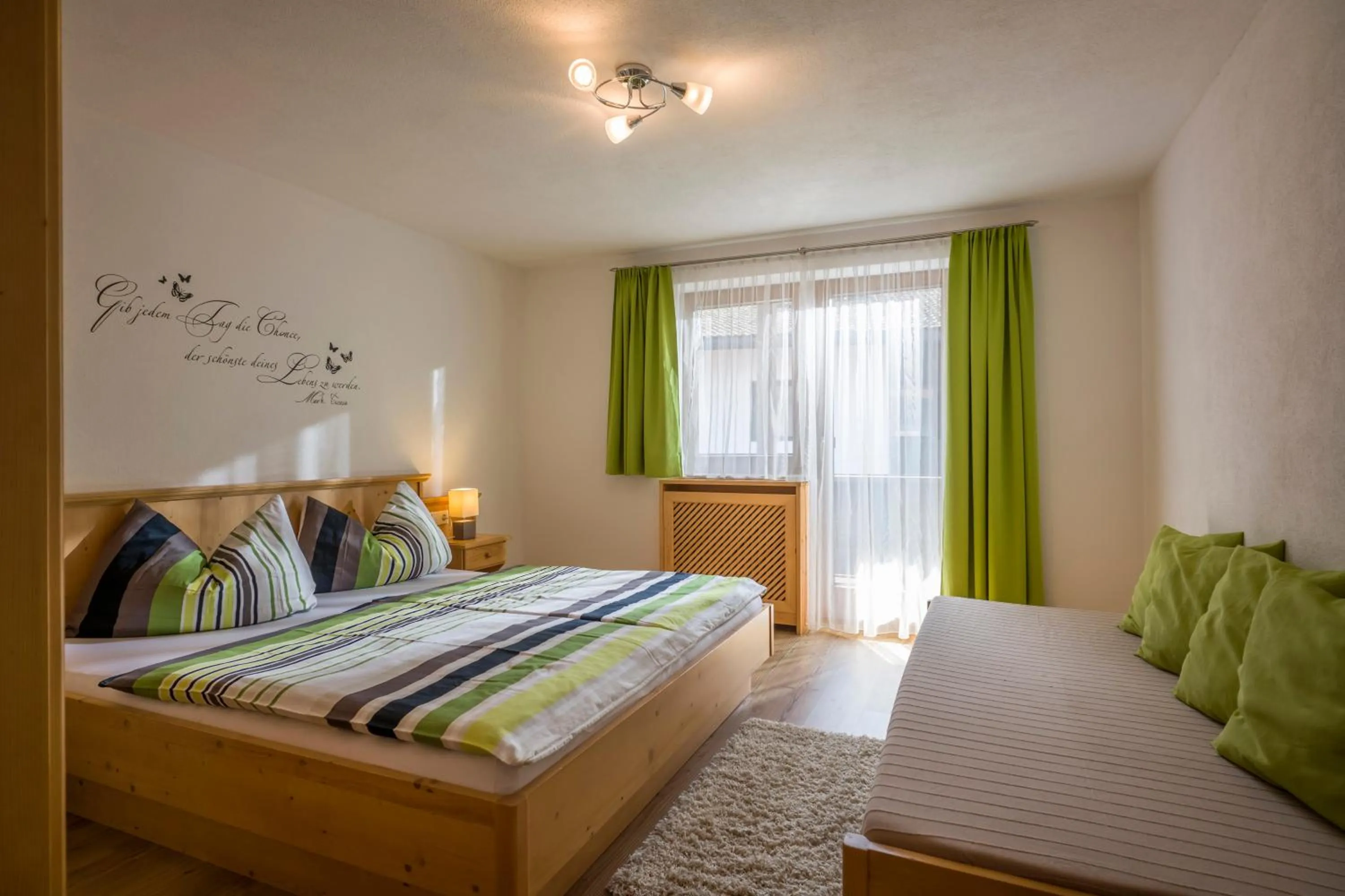 Bedroom, Bed in Berghof Geisler