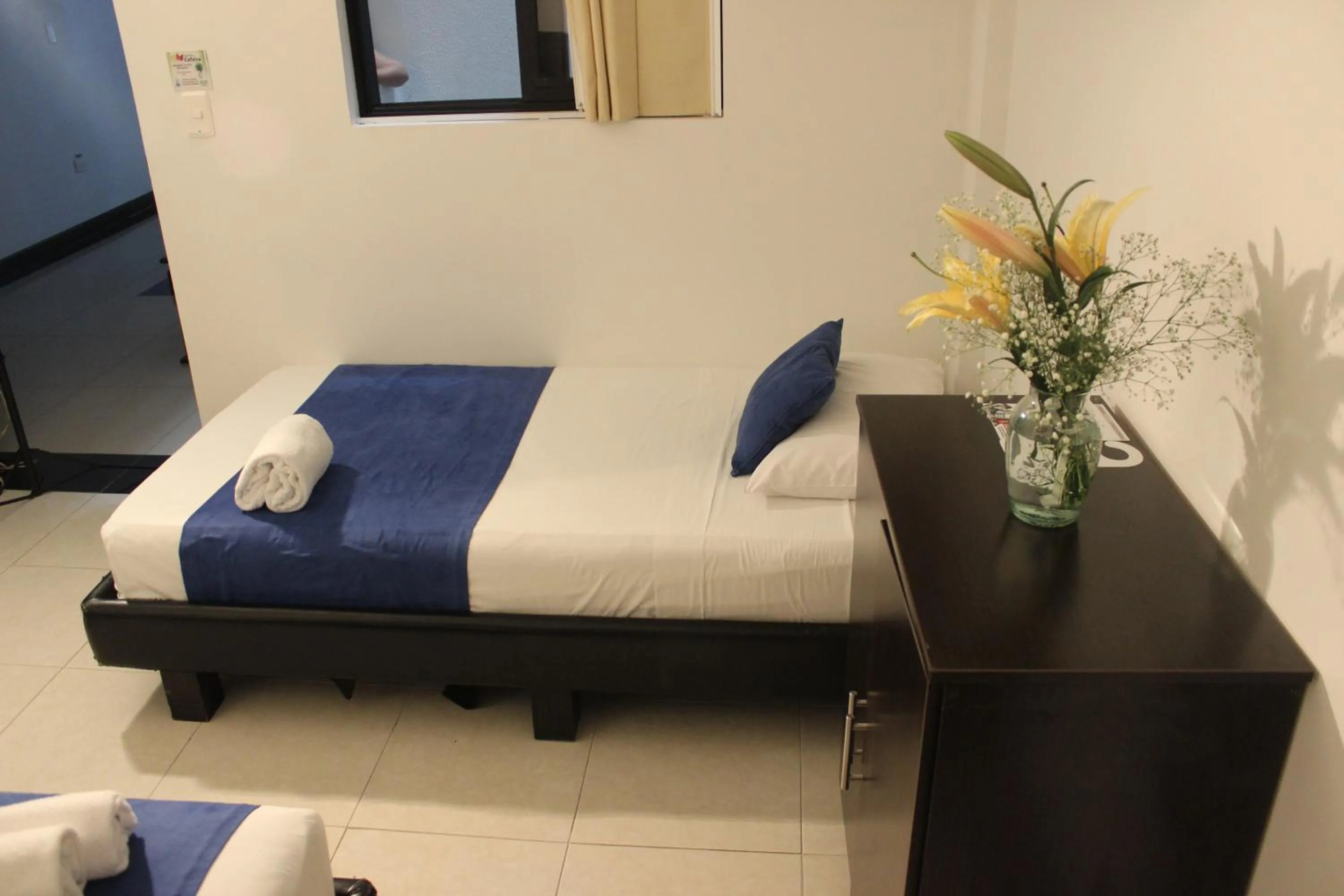 Bed in Hotel Cafeira