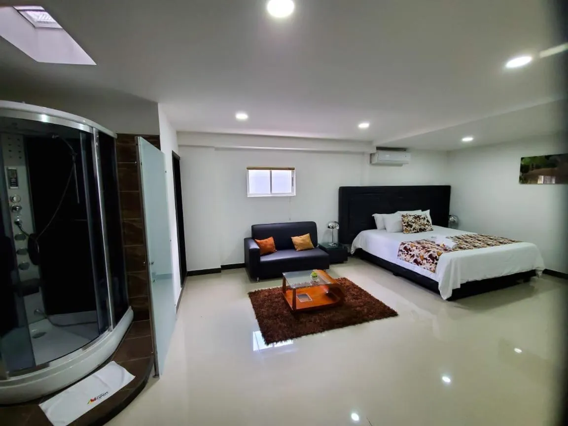 Bed in Hotel Cafeira