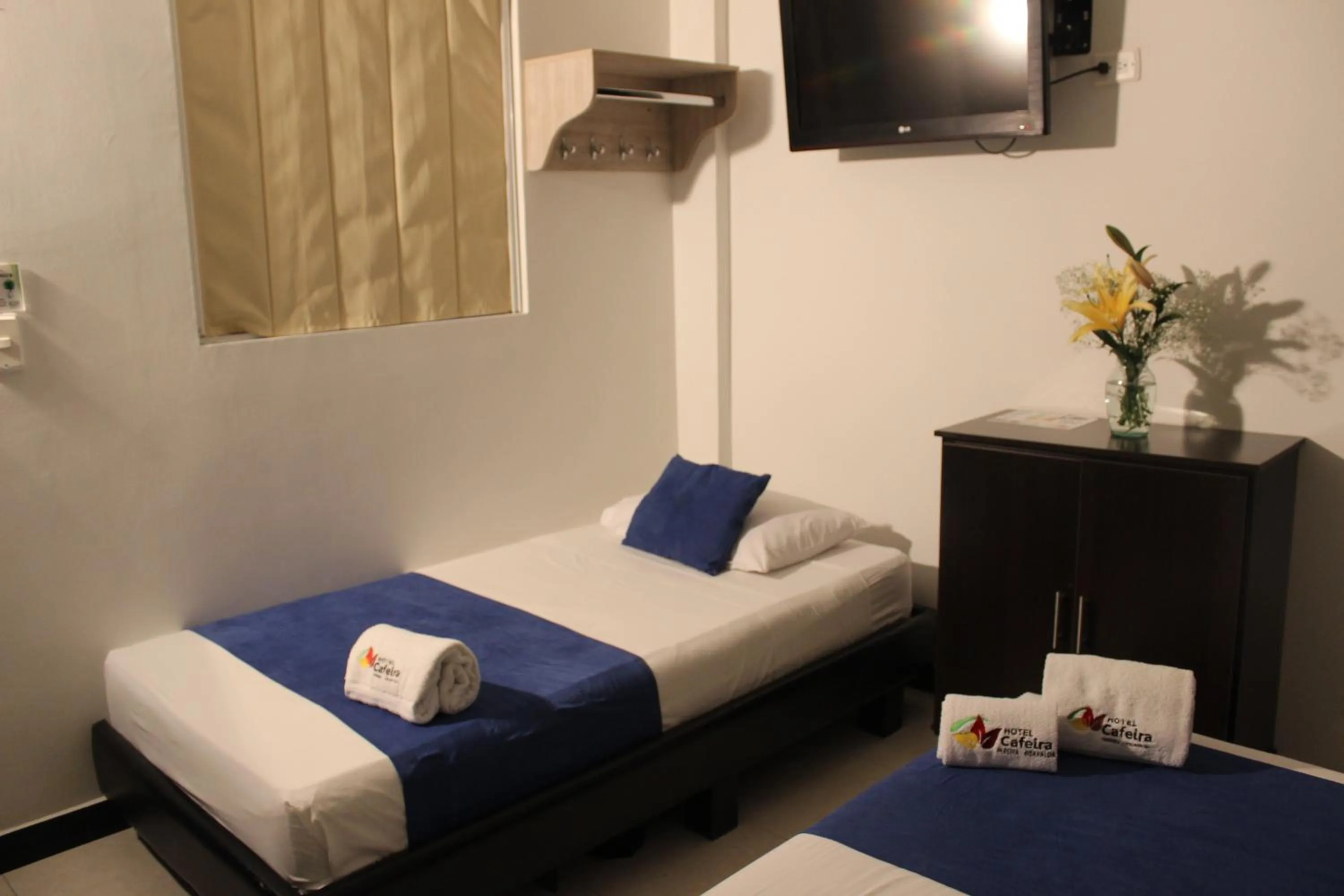 Bed in Hotel Cafeira