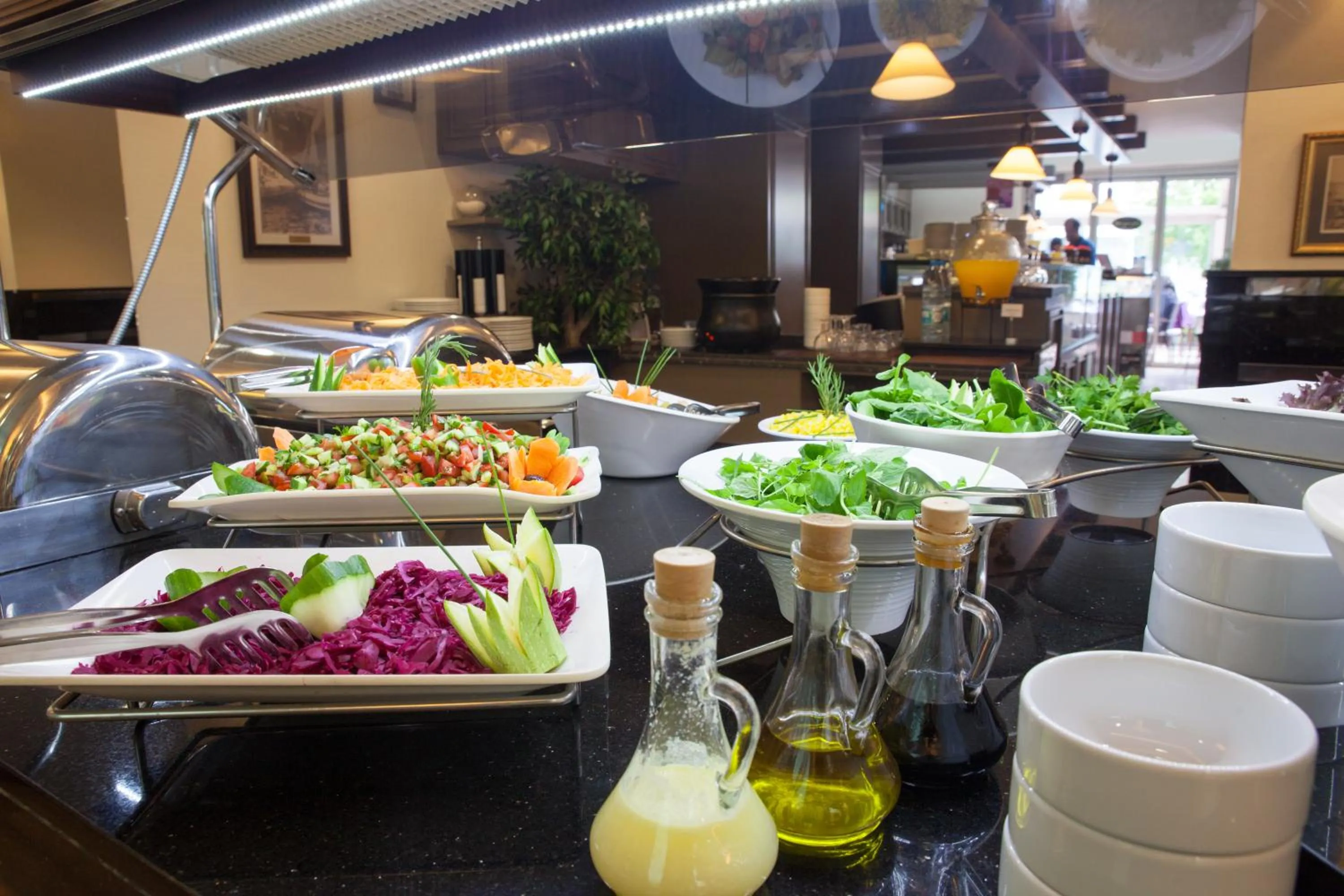 Buffet breakfast in Midas Hotel