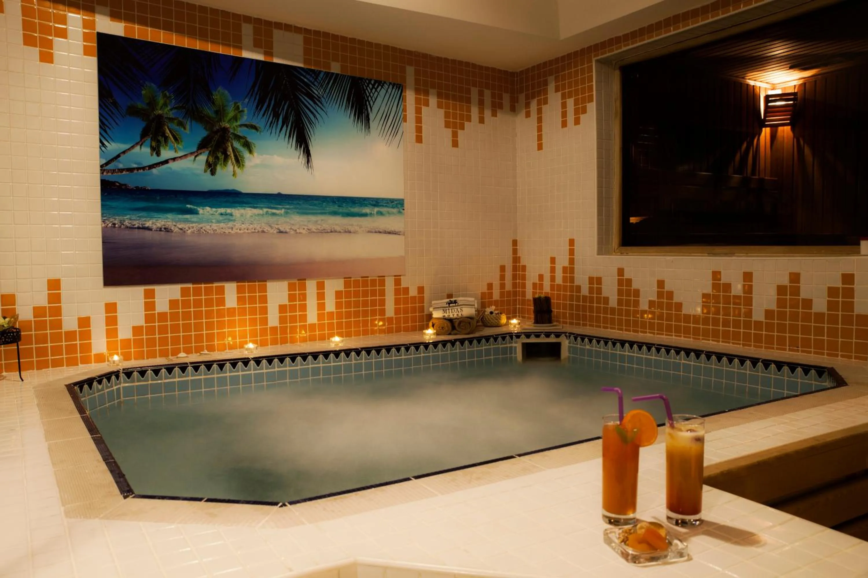 Spa and wellness centre/facilities in Midas Hotel