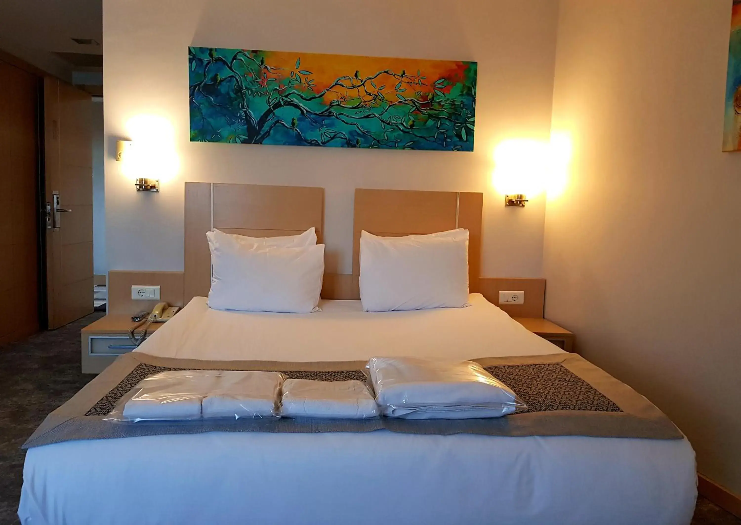 Bed in Midas Hotel Bed in Midas Hotel