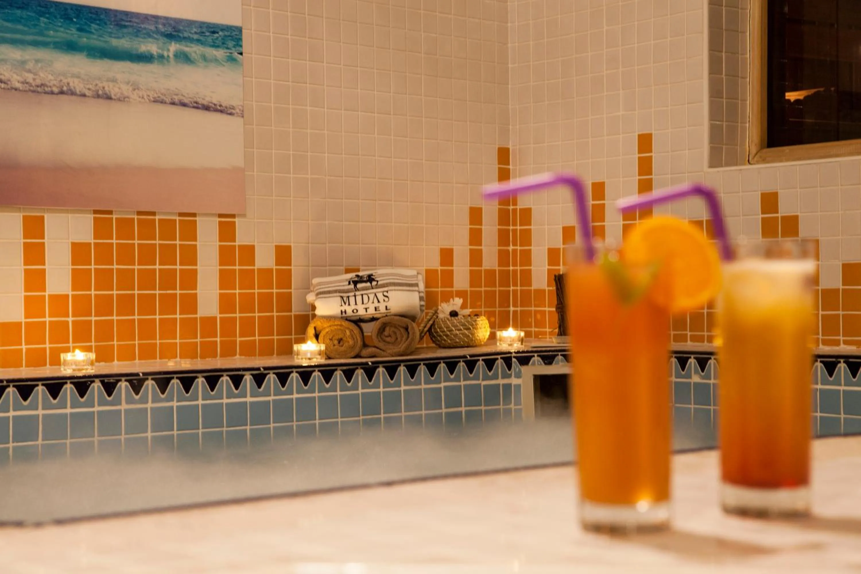 Spa and wellness centre/facilities in Midas Hotel