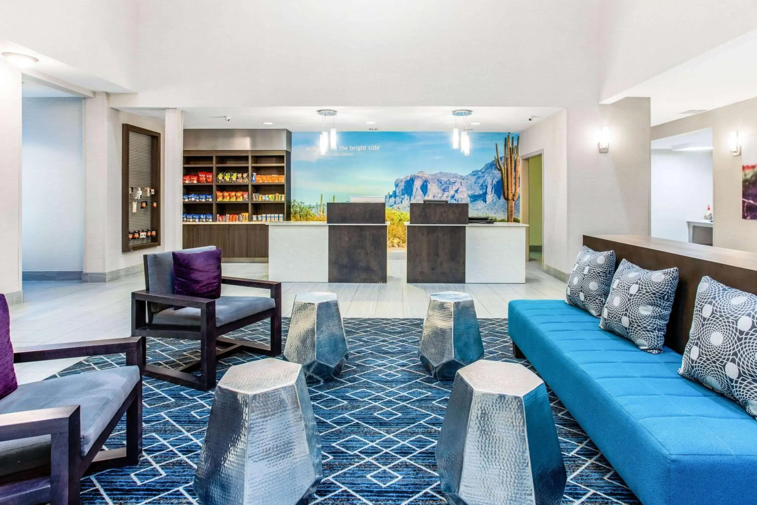 Lobby or reception in La Quinta by Wyndham Hillsboro Lobby or reception in La Quinta by Wyndham Hillsboro