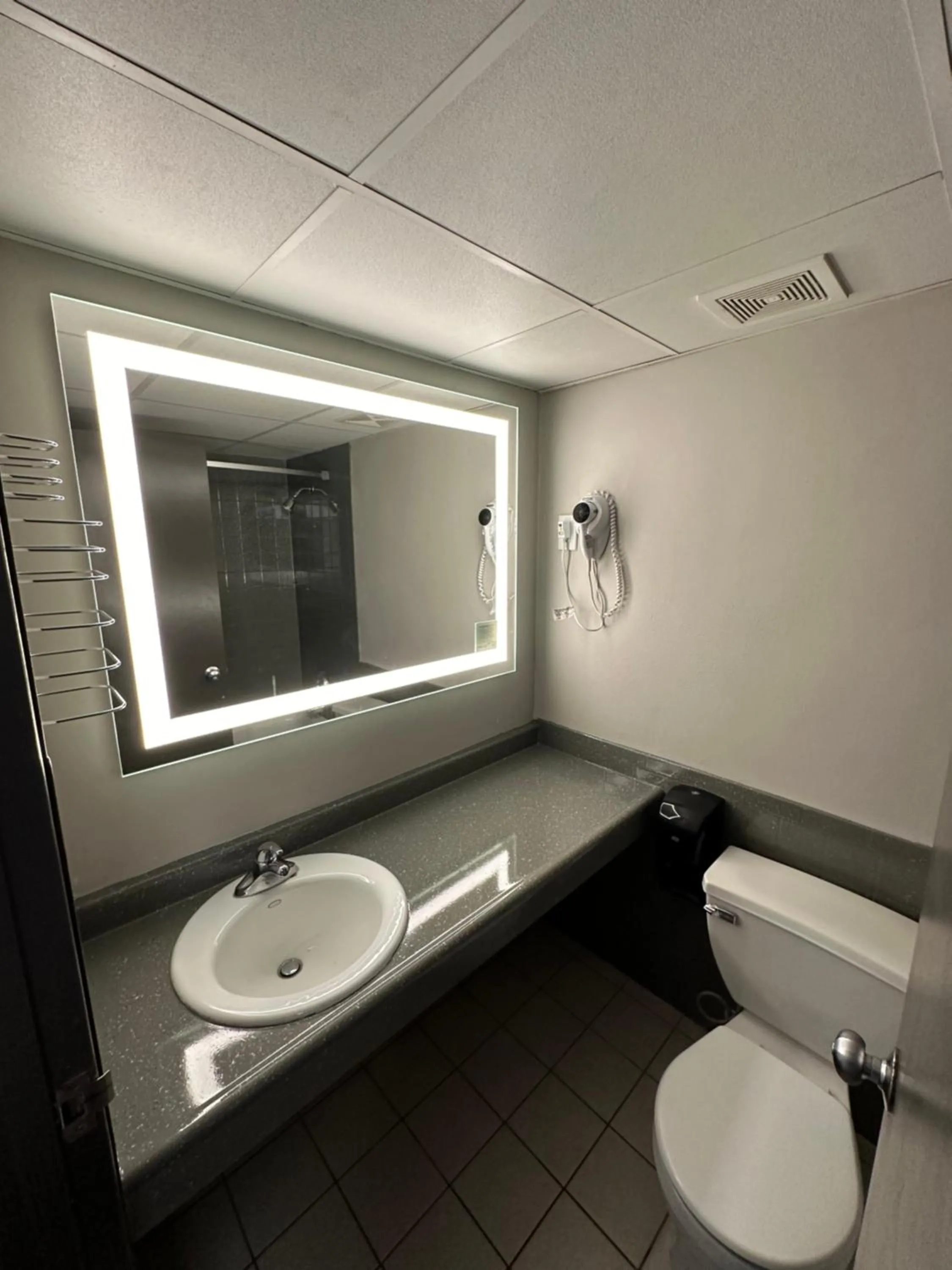 Bathroom in Days Inn by Wyndham Liberty