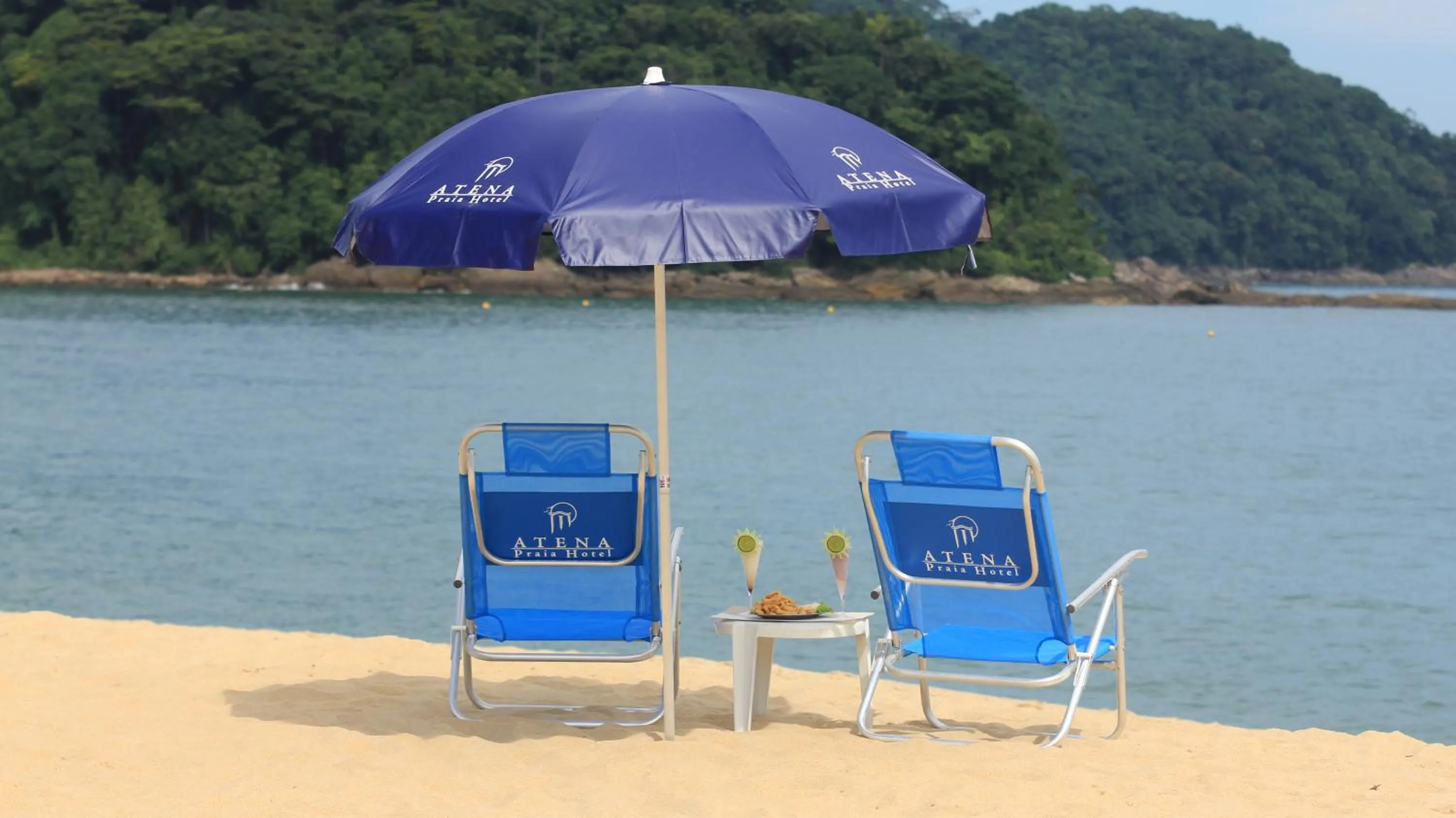 Beach in Atena Praia Hotel