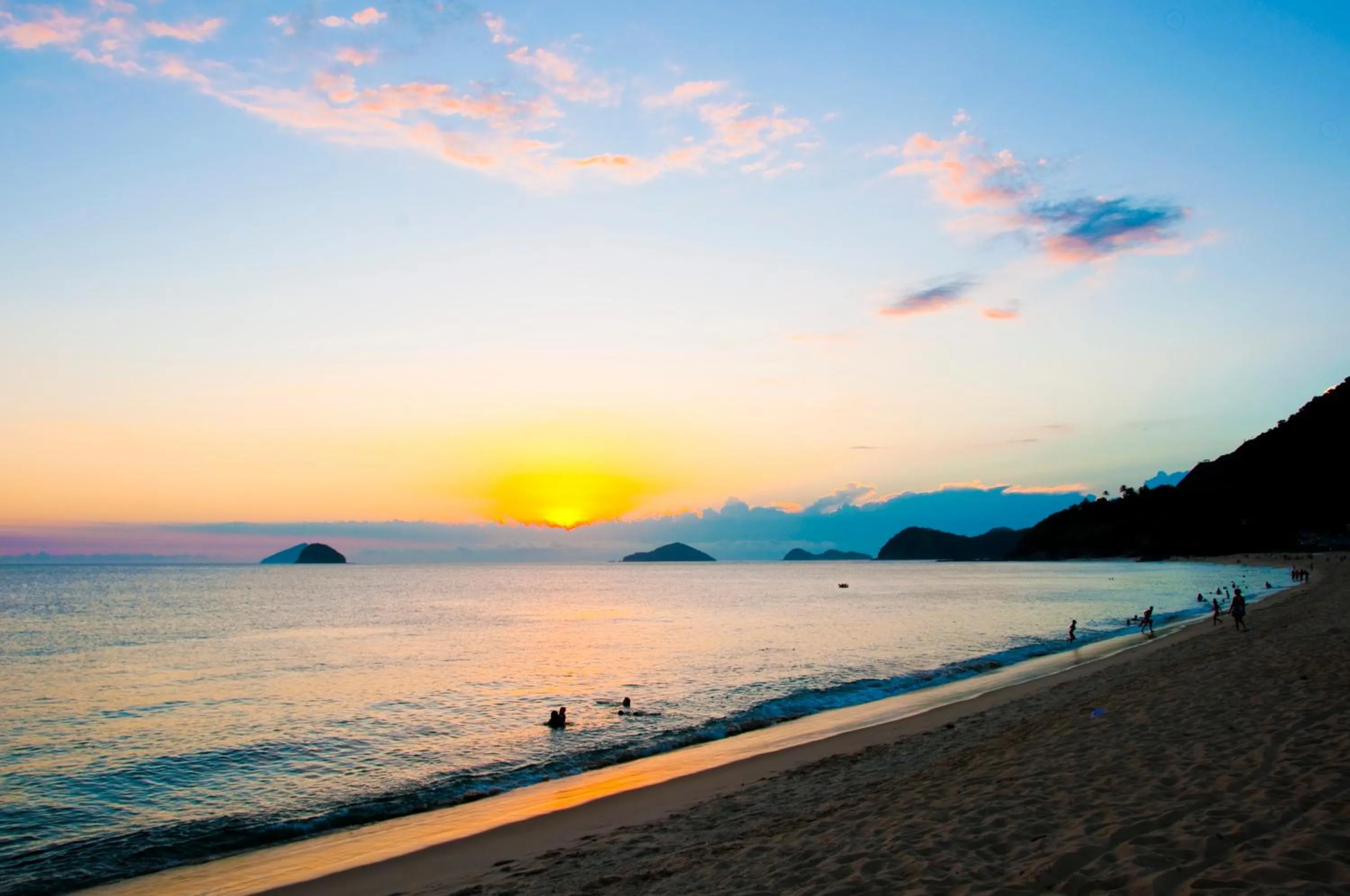 Beach in Atena Praia Hotel