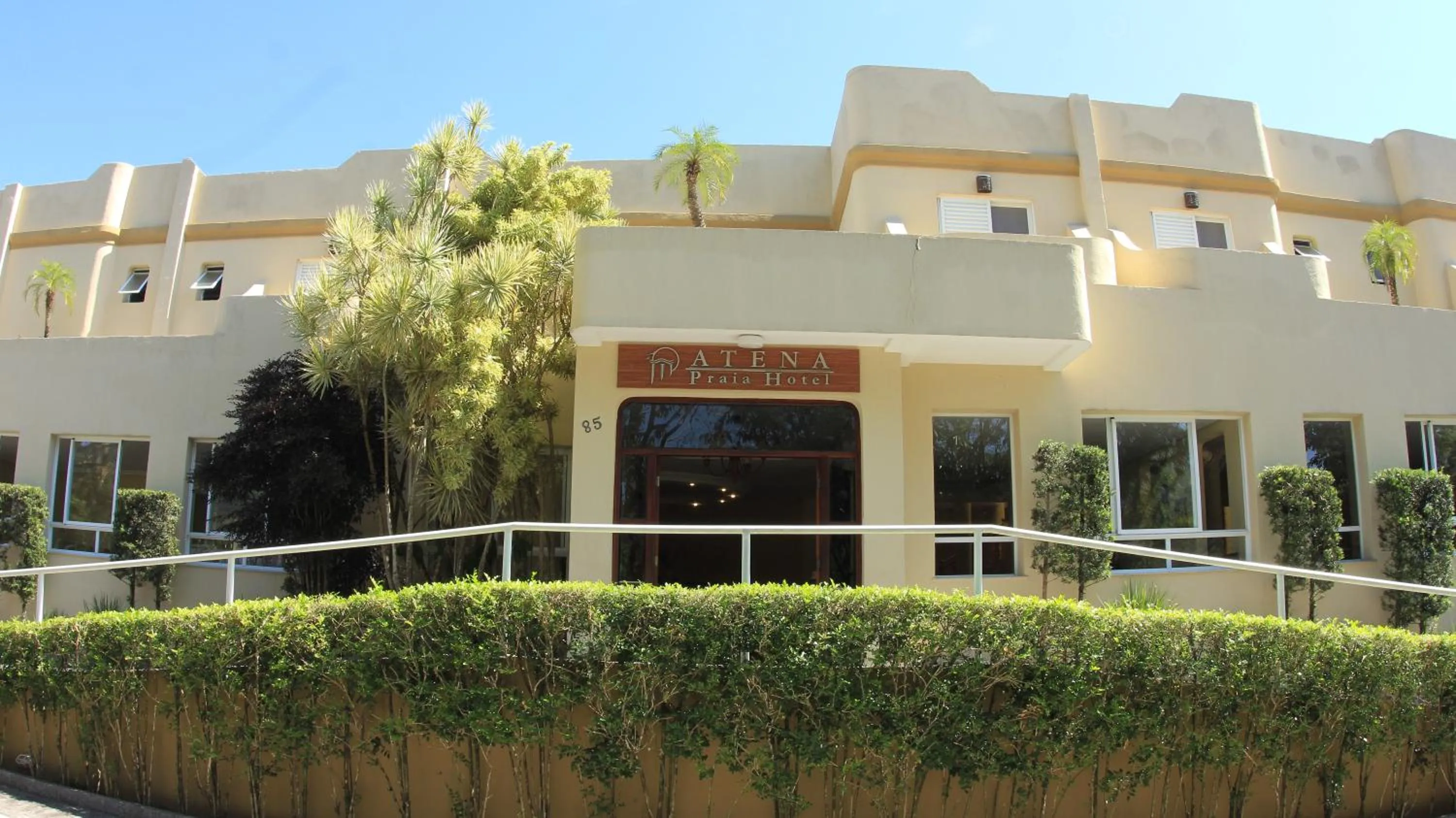 Facade/entrance in Atena Praia Hotel