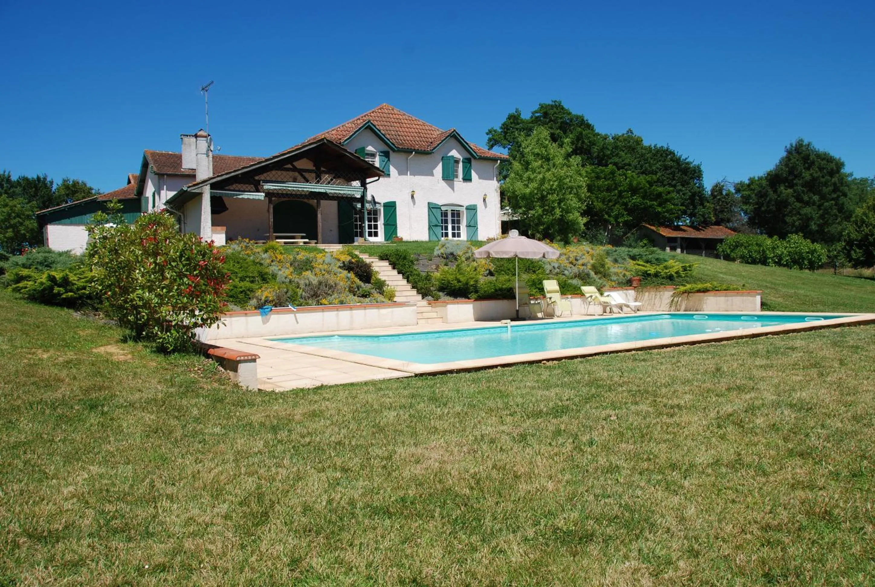 Summer in Domaine Sainte Barthe, entre Marciac et Nogaro