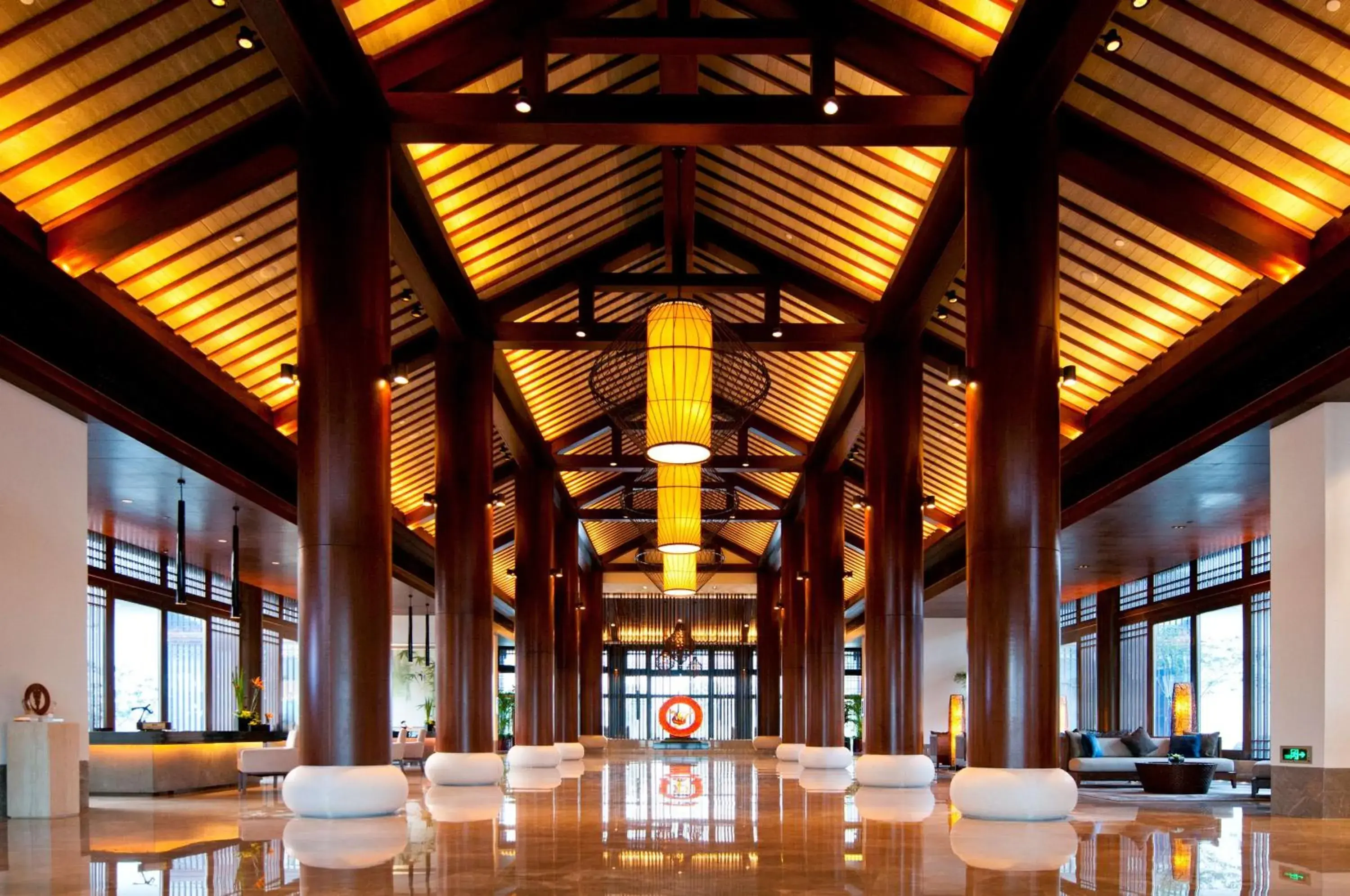 Lobby or reception in Radisson Blu Resort Wetland Park Lobby or reception in Radisson Blu Resort Wetland Park