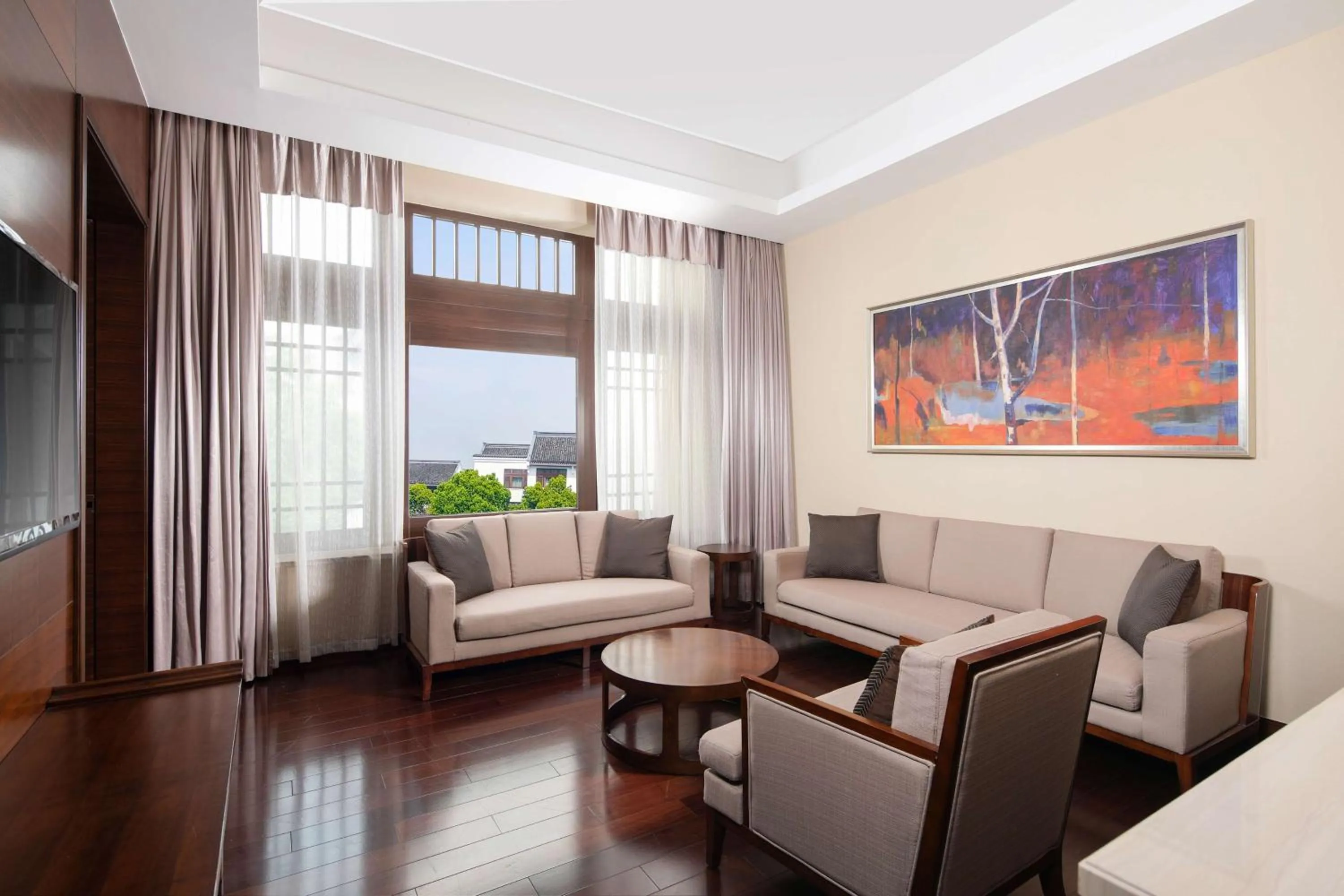 Living room in Radisson Blu Resort Wetland Park