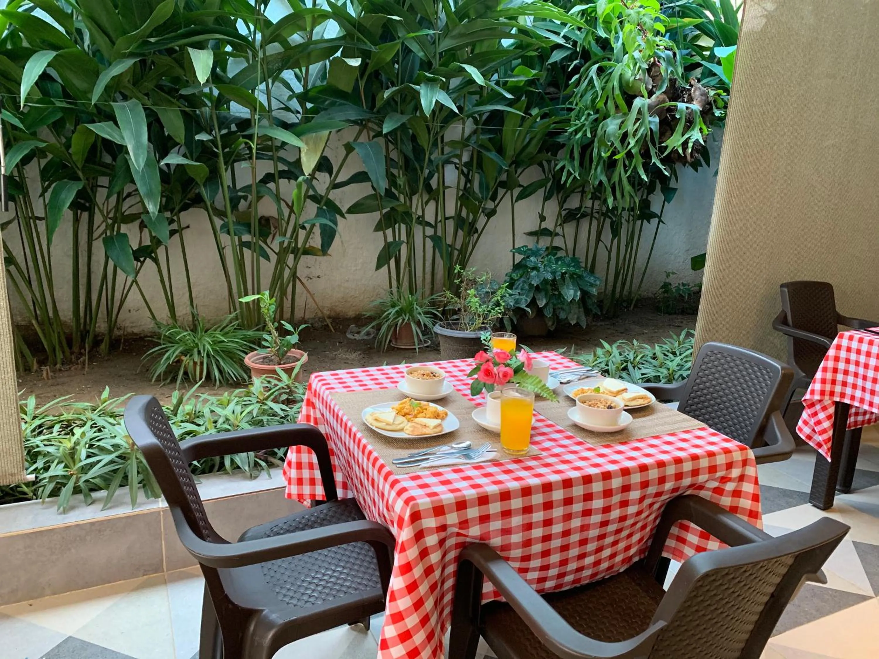 Restaurant/places to eat in Hotel Boutique M