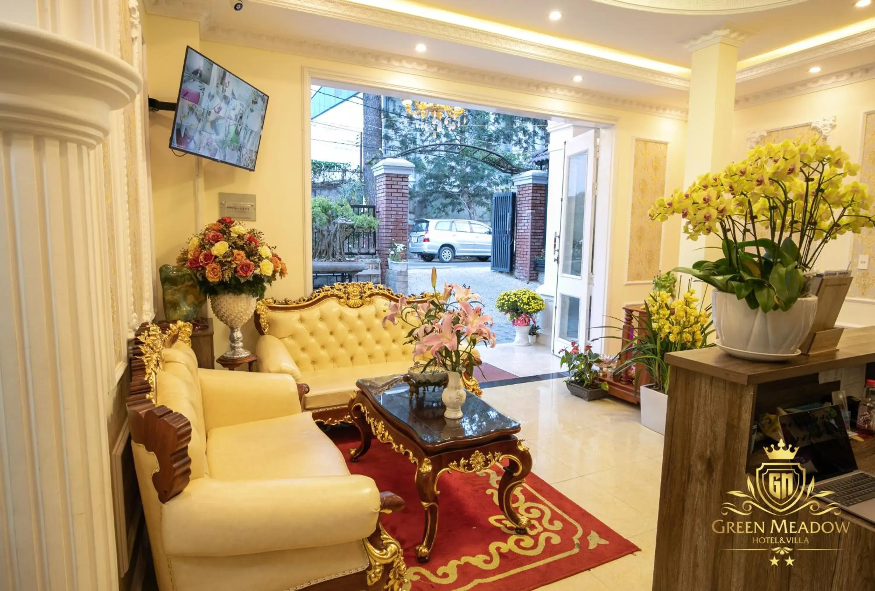 Lobby or reception in Green Meadow Central Đà Lạt - O'TEL Lobby or reception in Green Meadow Central Đà Lạt - O'TEL