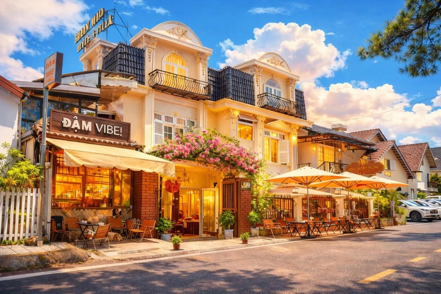 Property building in Green Meadow Central Đà Lạt - O'TEL