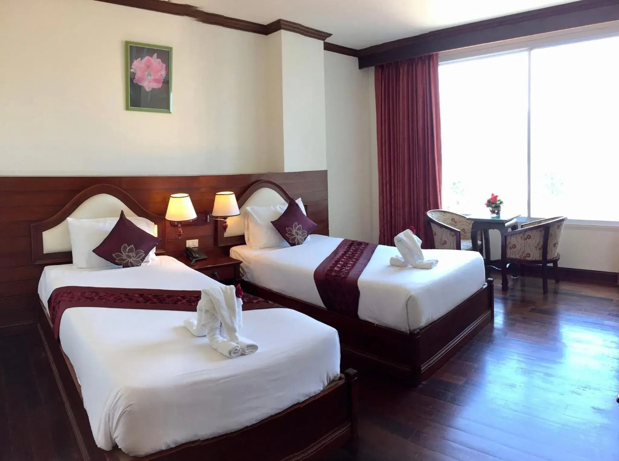 Deluxe Double or Twin Room in Arawan Riverside Hotel Deluxe Double or Twin Room in Arawan Riverside Hotel