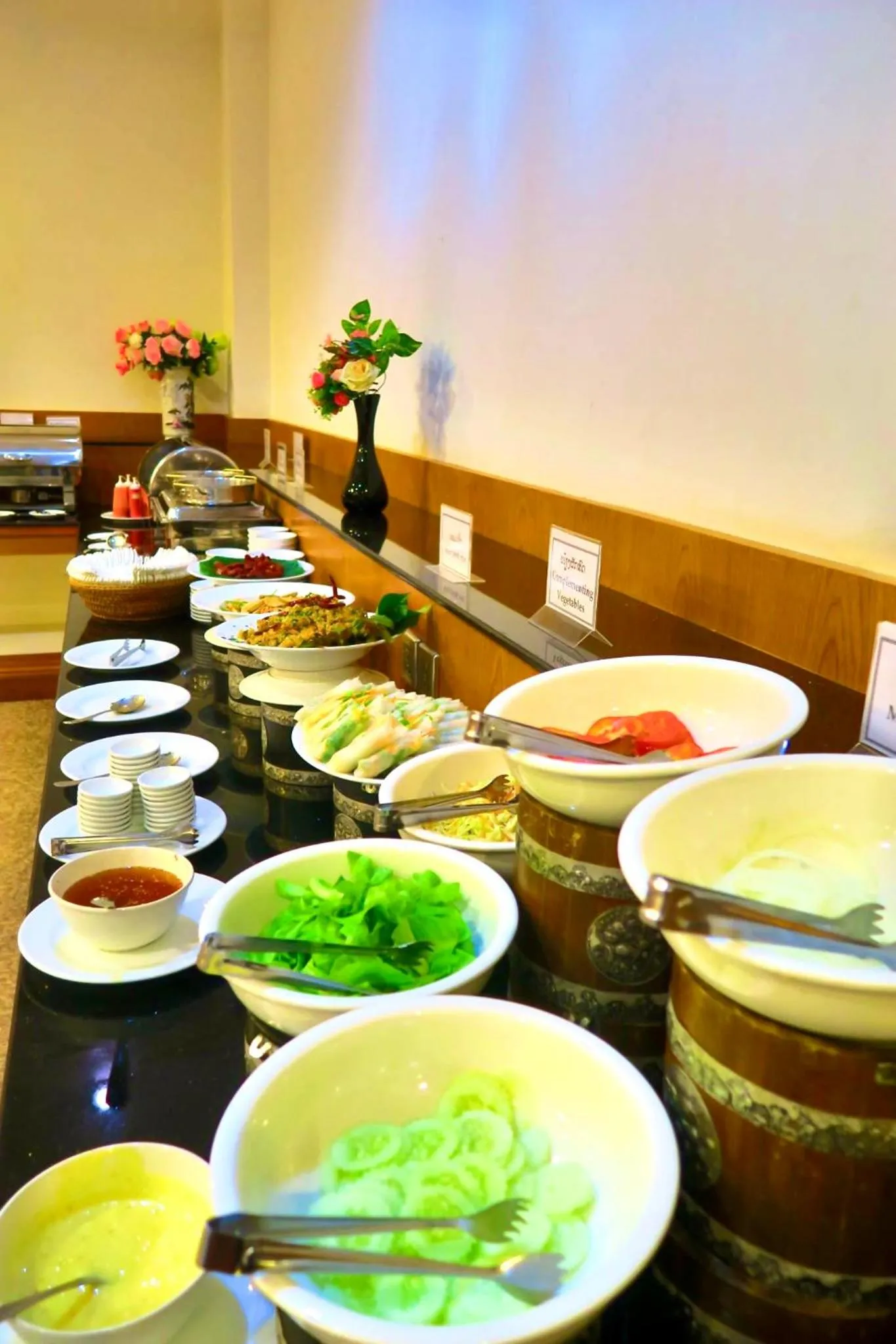 Breakfast in Arawan Riverside Hotel