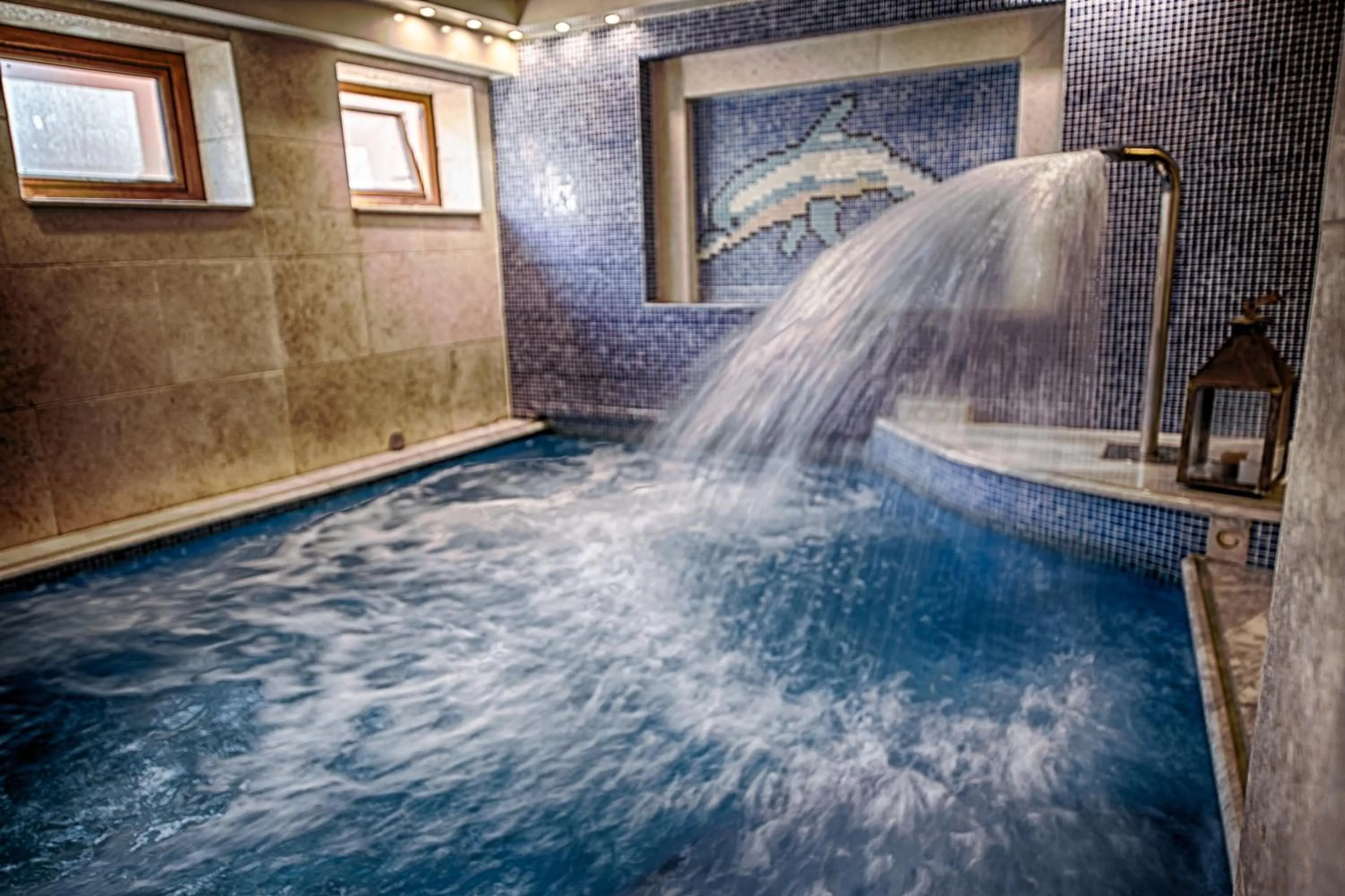 Swimming pool in Olympus Mediterranean Boutique Hotel